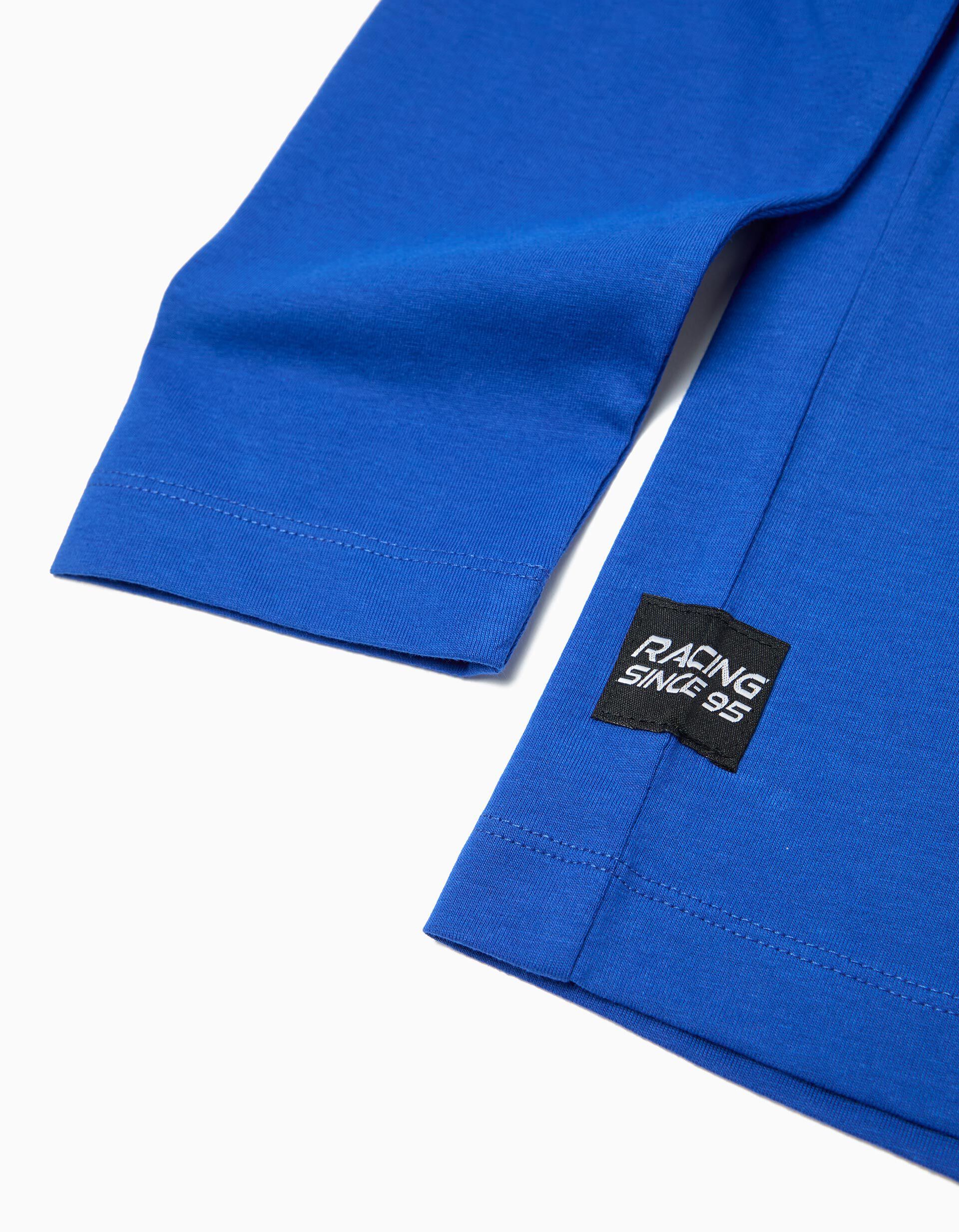 Comprar Online T-shirt de Manga Comprida, Menino, Azul