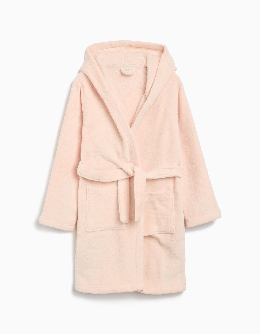 Robe com Capuz, Menina, Rosa Claro