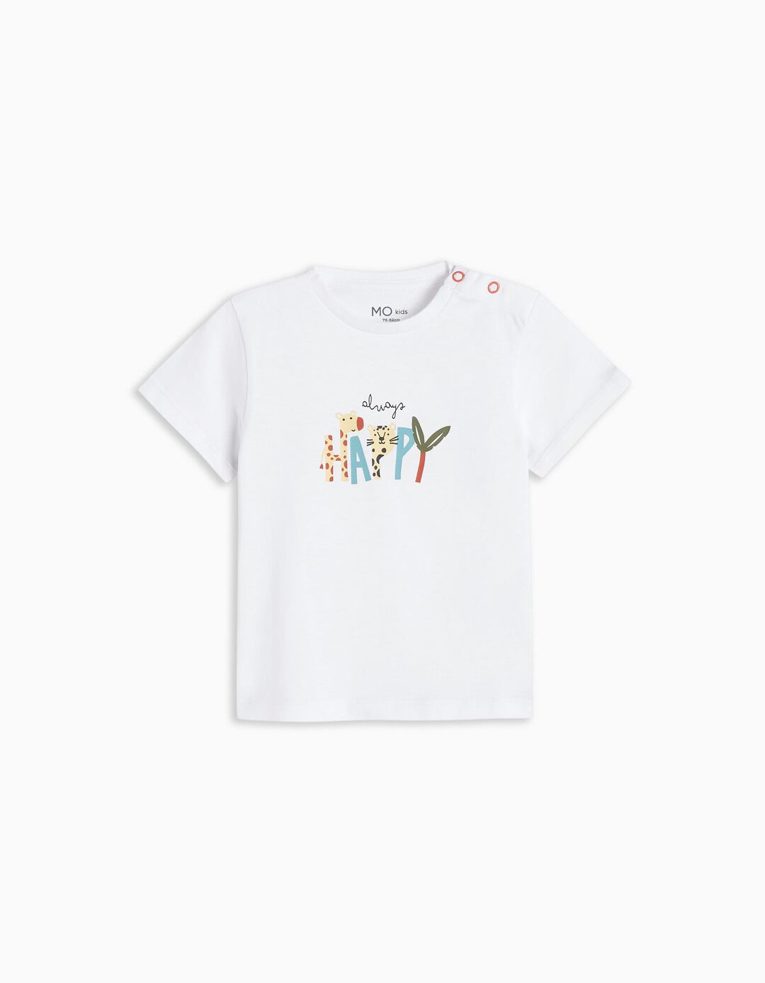 T-shirt, Bebé Menino, Branco