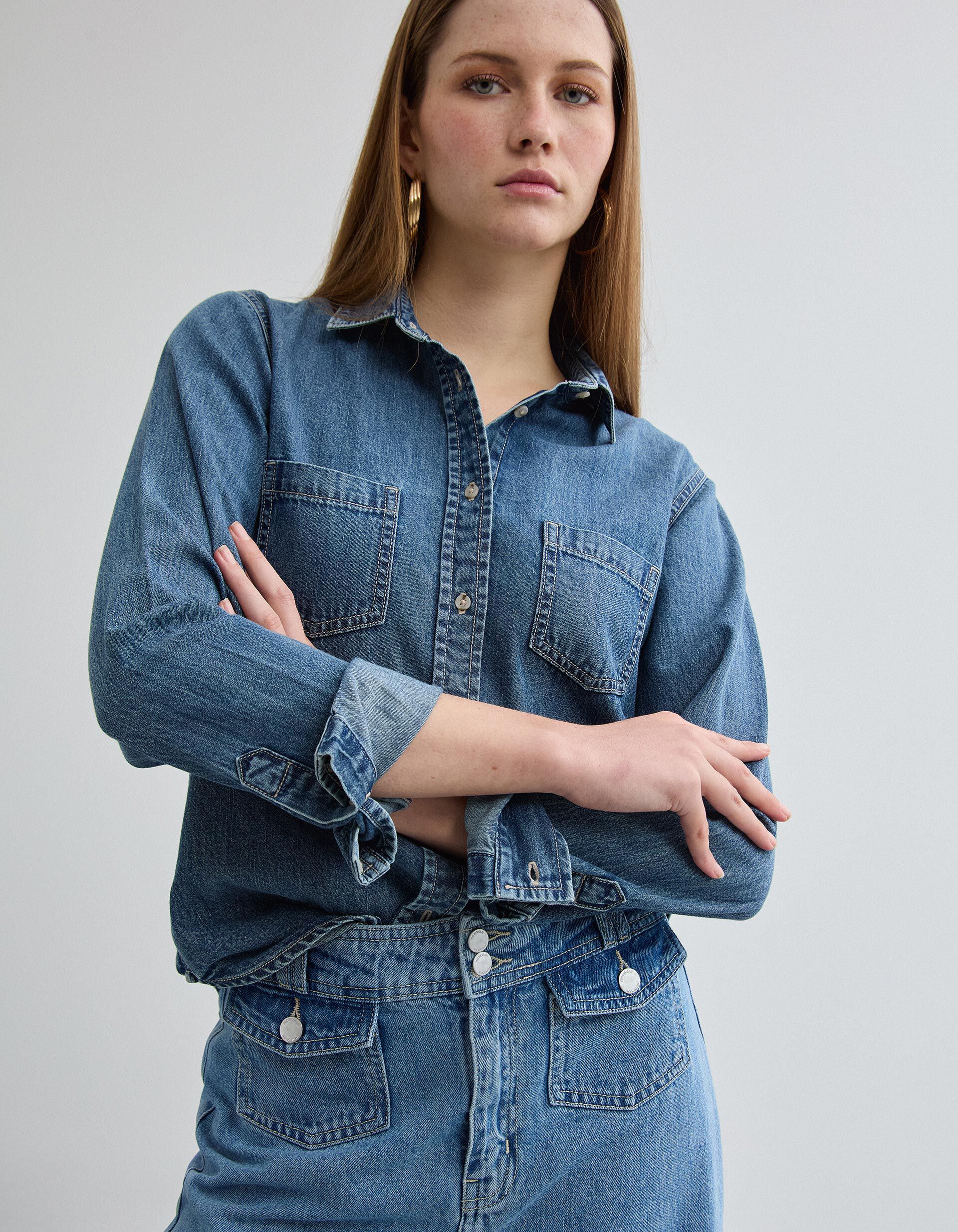 Comprar Online Camisa de Ganga, Mulher, Azul