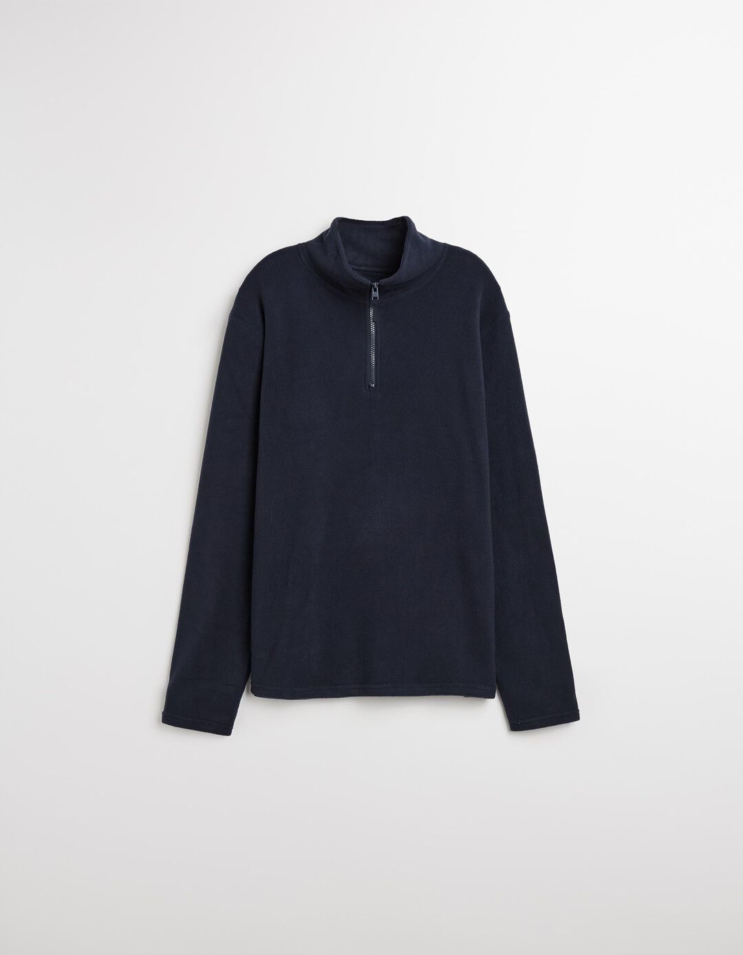 Camisola Polar com Fecho, Homem, Azul Escuro