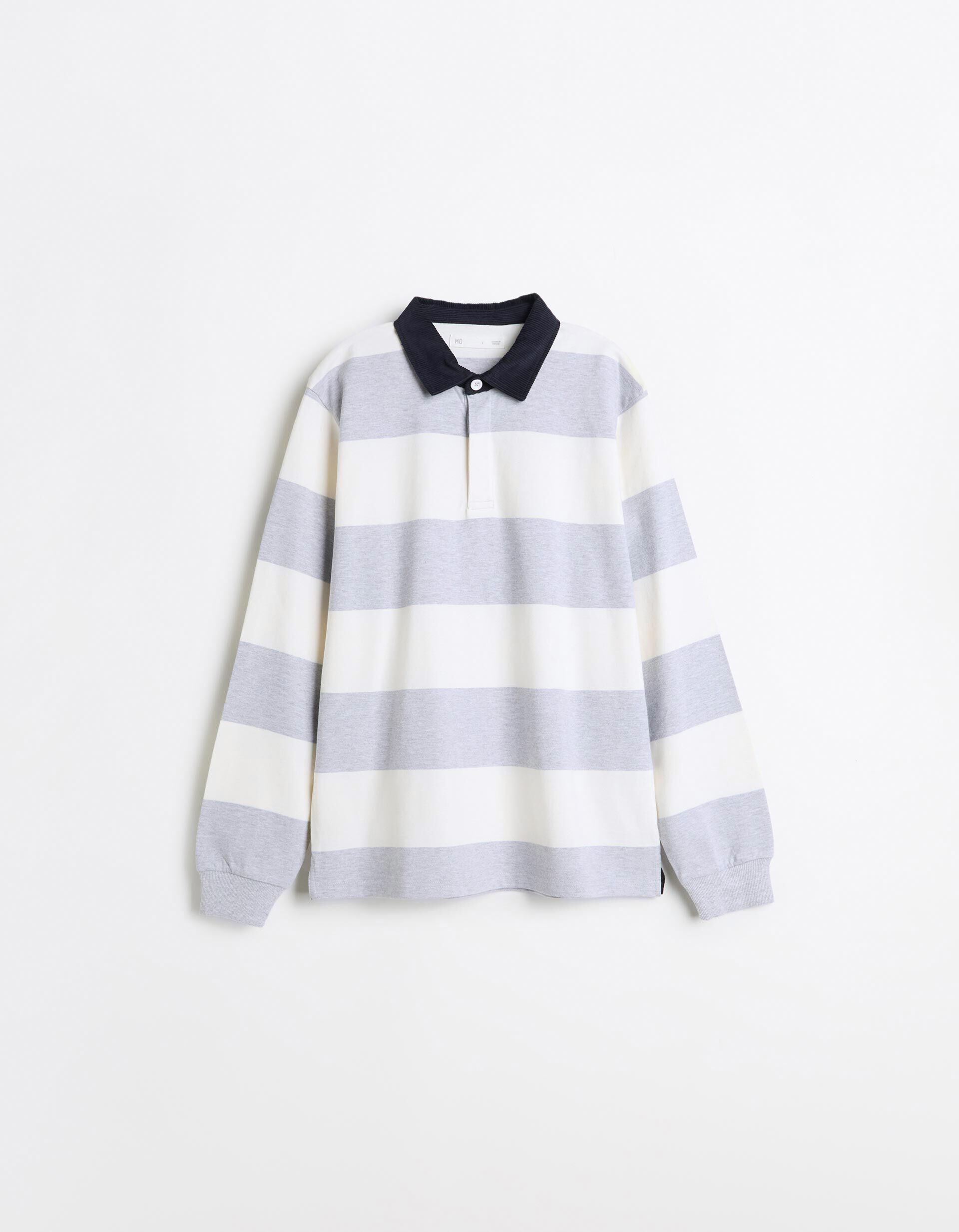 Comprar Online Polo Rugby, Homem, Cinzento Claro