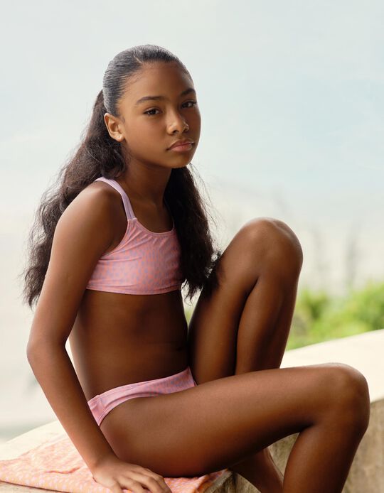 Comprar Online Biquini, Menina, Laranja Claro