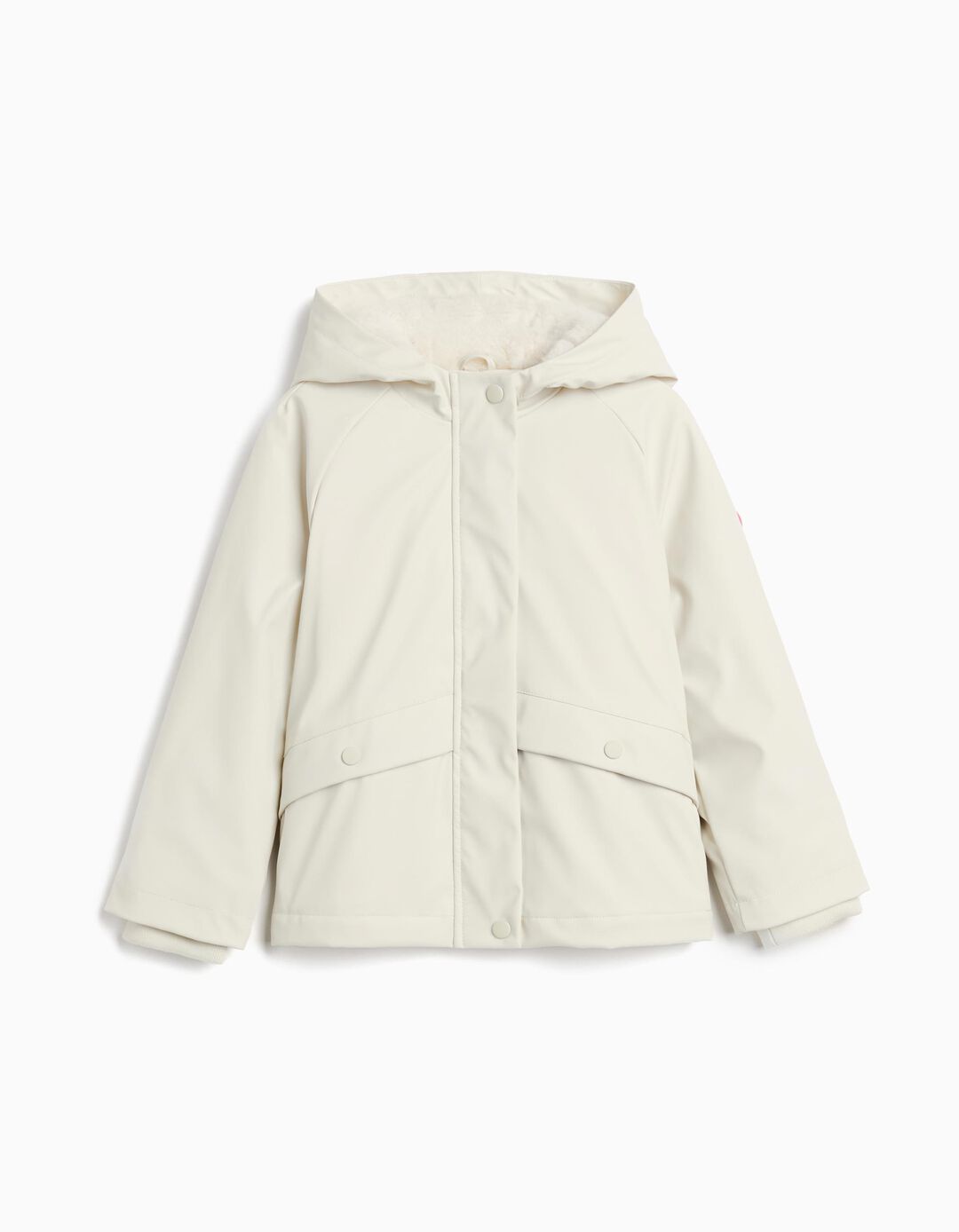 Parka, Menina, Branco