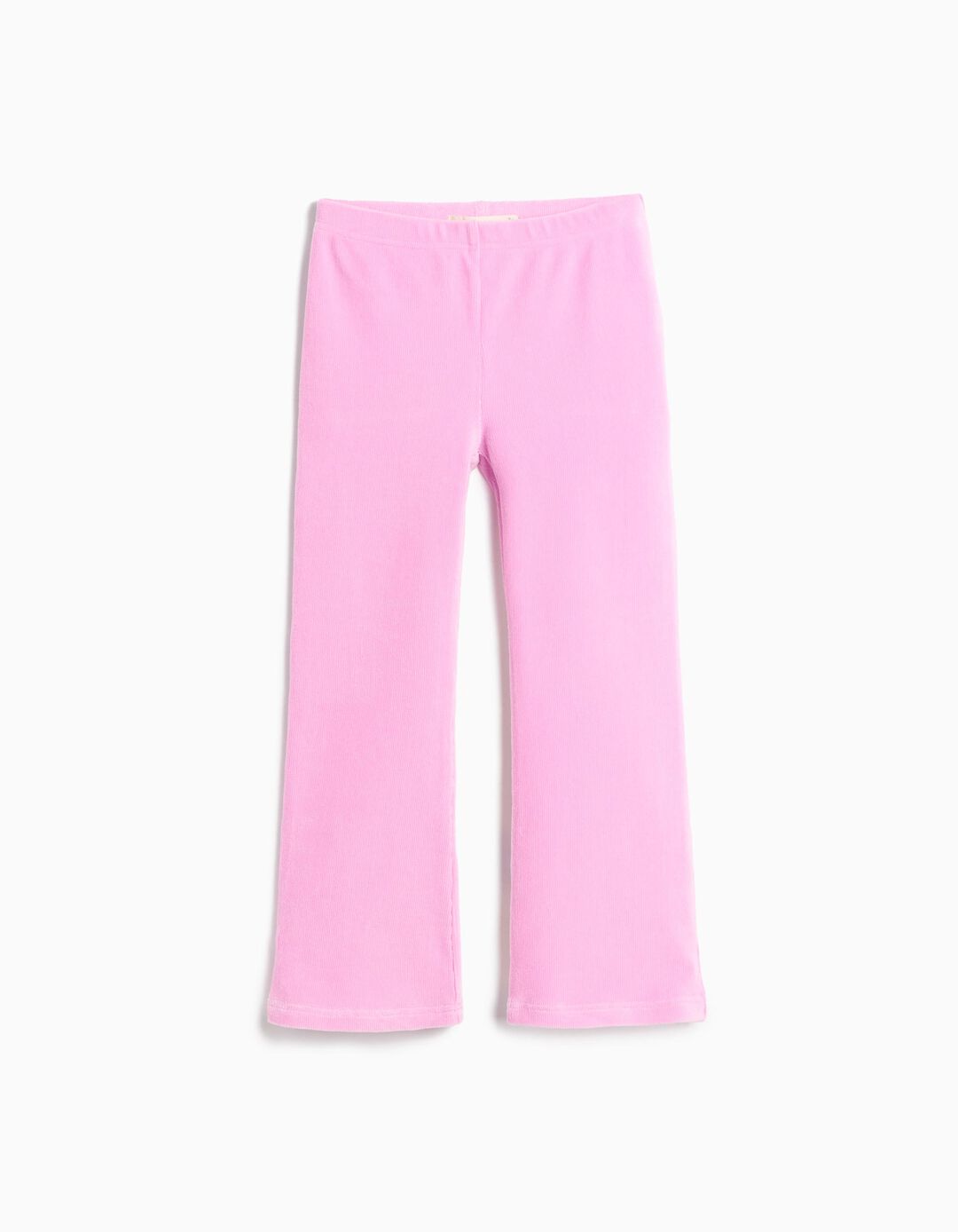 Leggings Flare, Menina, Rosa Claro