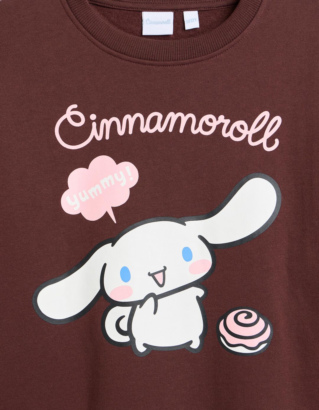 Sweatshirt Cardada 'Cinnamoroll', Menina, Castanho