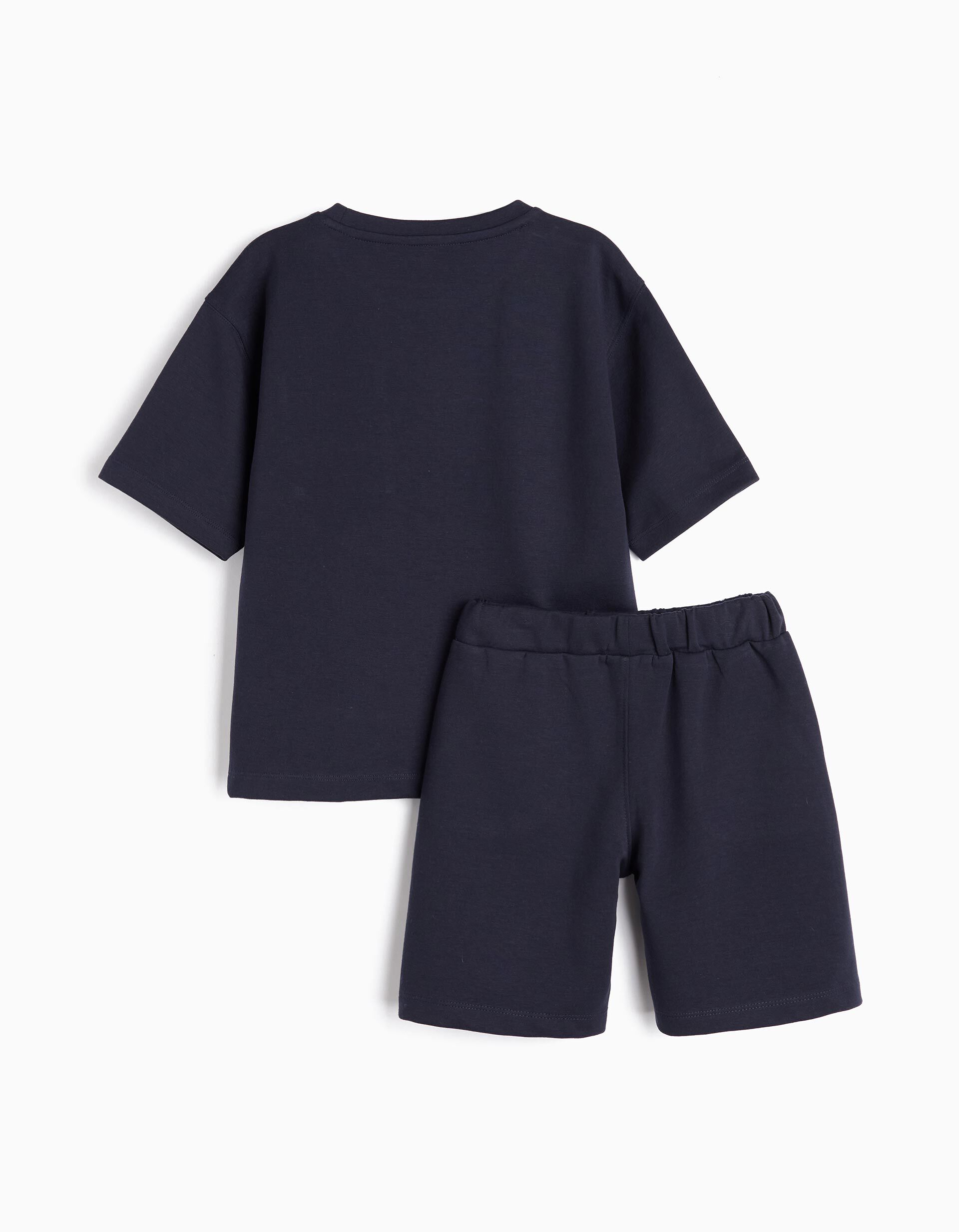 Comprar Online Conjunto T-Shirt e Cal&ccedil;&otilde;es, Menino, Azul