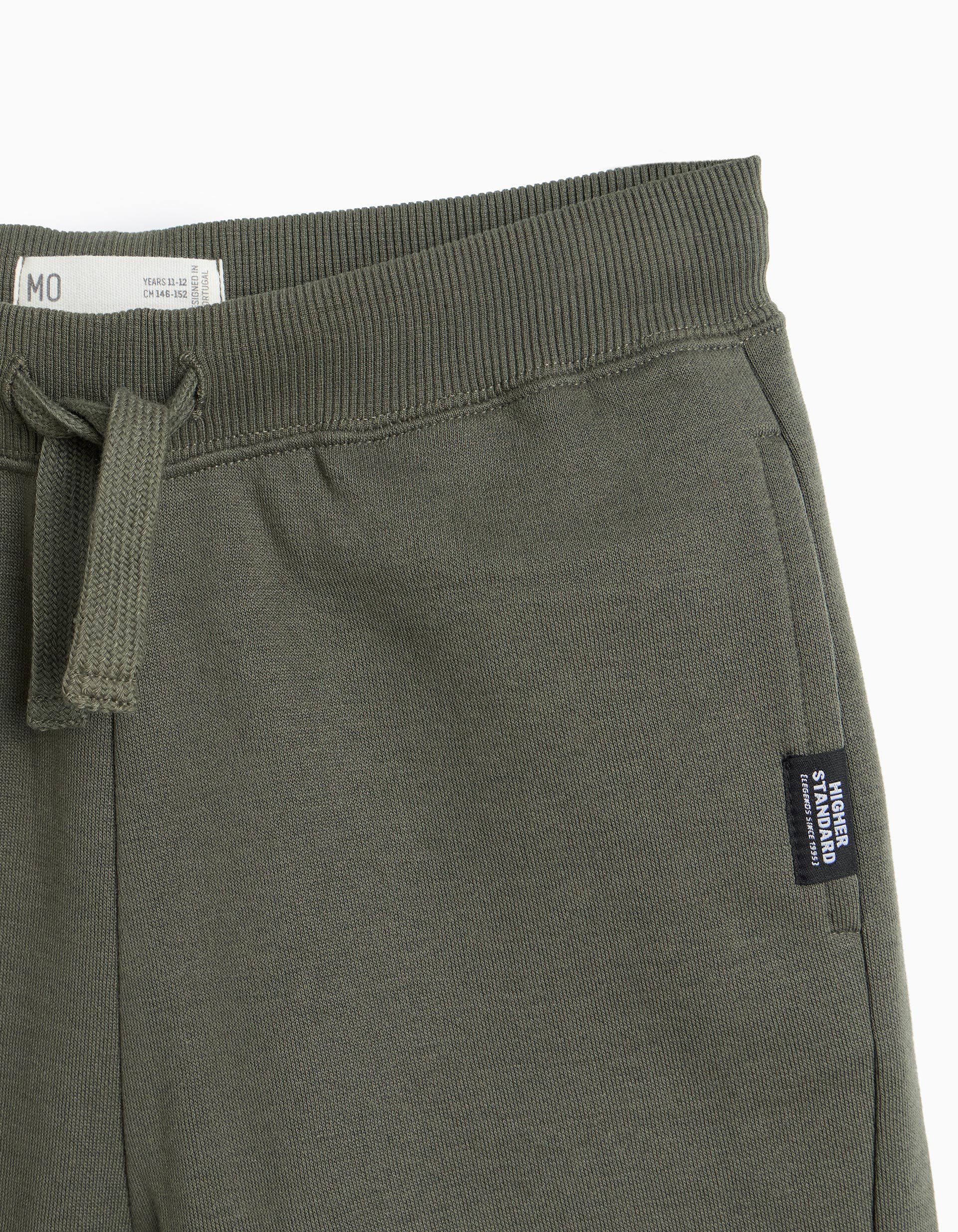 Comprar Online Cal&ccedil;as Jogger De Felpa, Menino, Verde Escuro