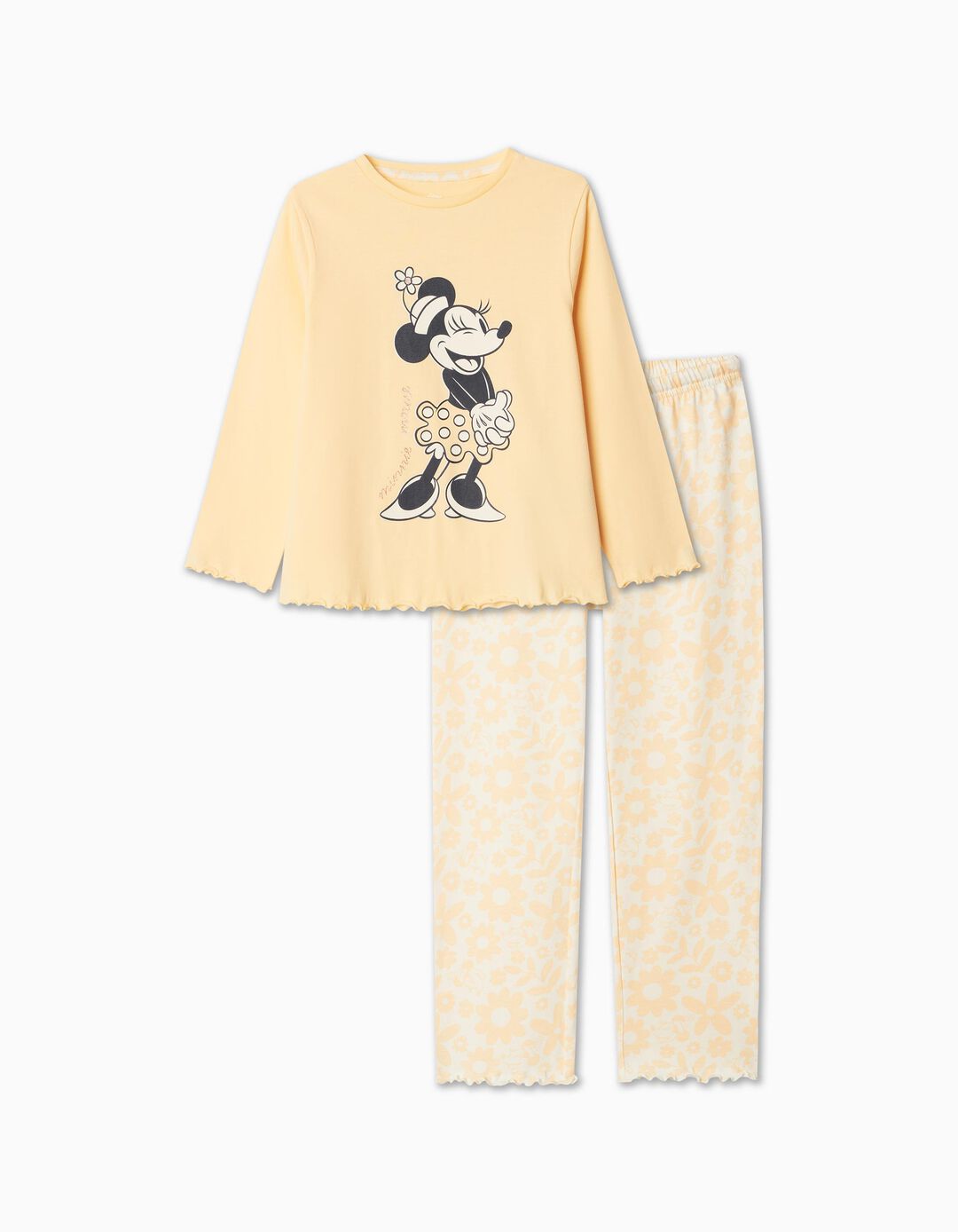 'Disney' Pajamas, Girl, Light Orange