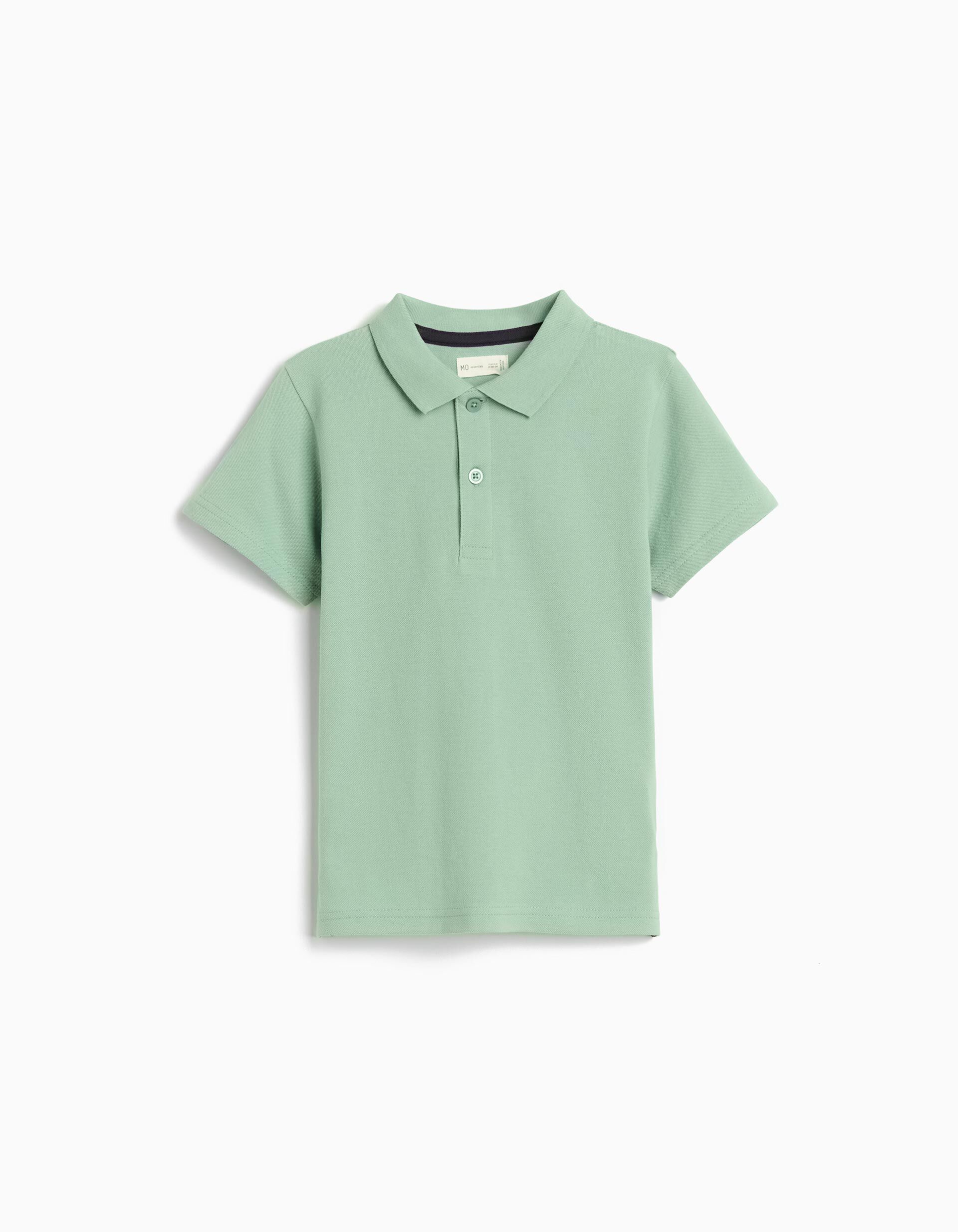 Comprar Online Polo Piquet, Menino, Verde Claro