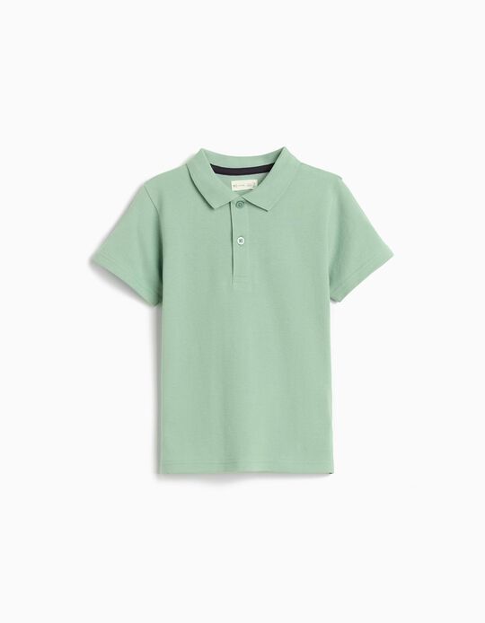 Comprar Online Polo Piquet, Menino, Verde Claro