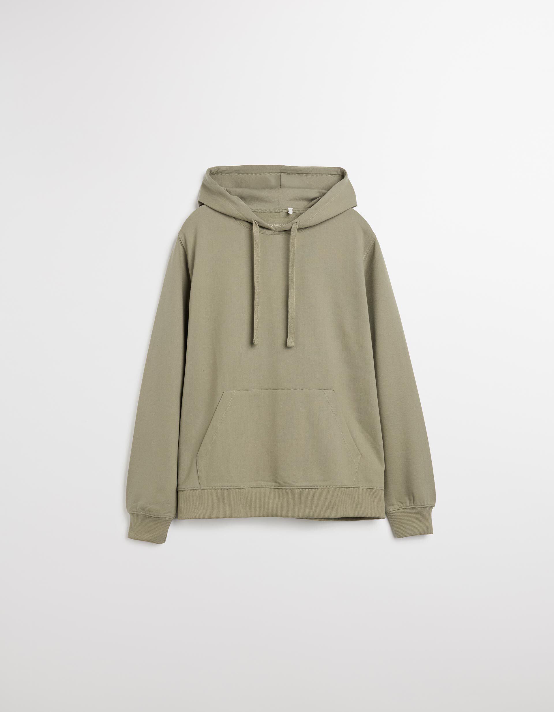 Comprar Online Sweatshirt com Capuz, Mulher, Cinzento Claro