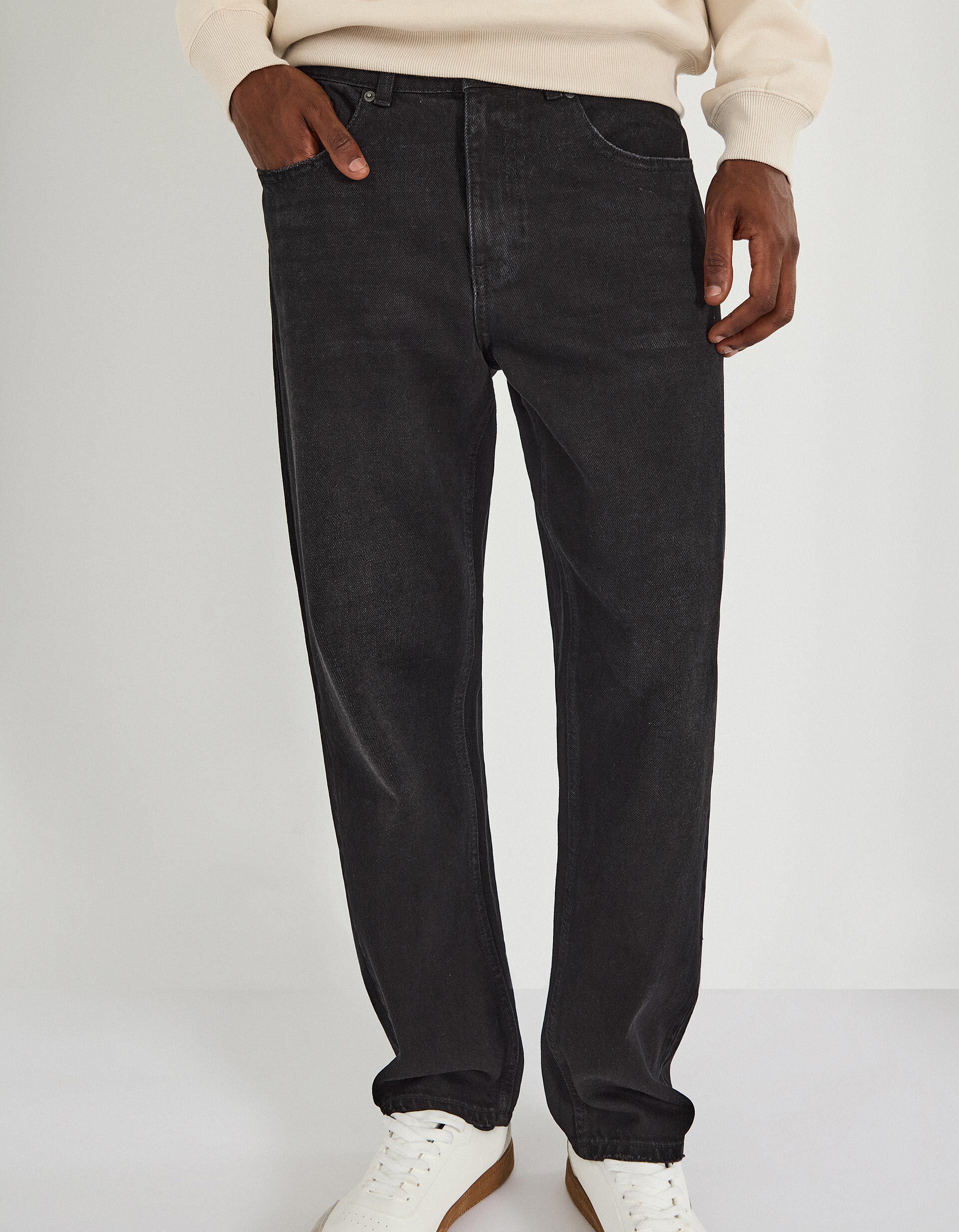 Comprar Online Cal&ccedil;as de Ganga 'Relaxed Fit', Homem, Cinzento