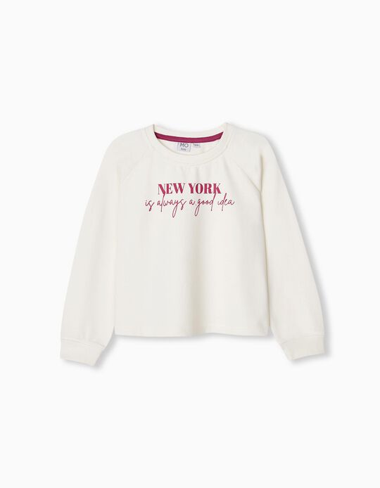 Comprar Online Sweatshirt, Girls, White
