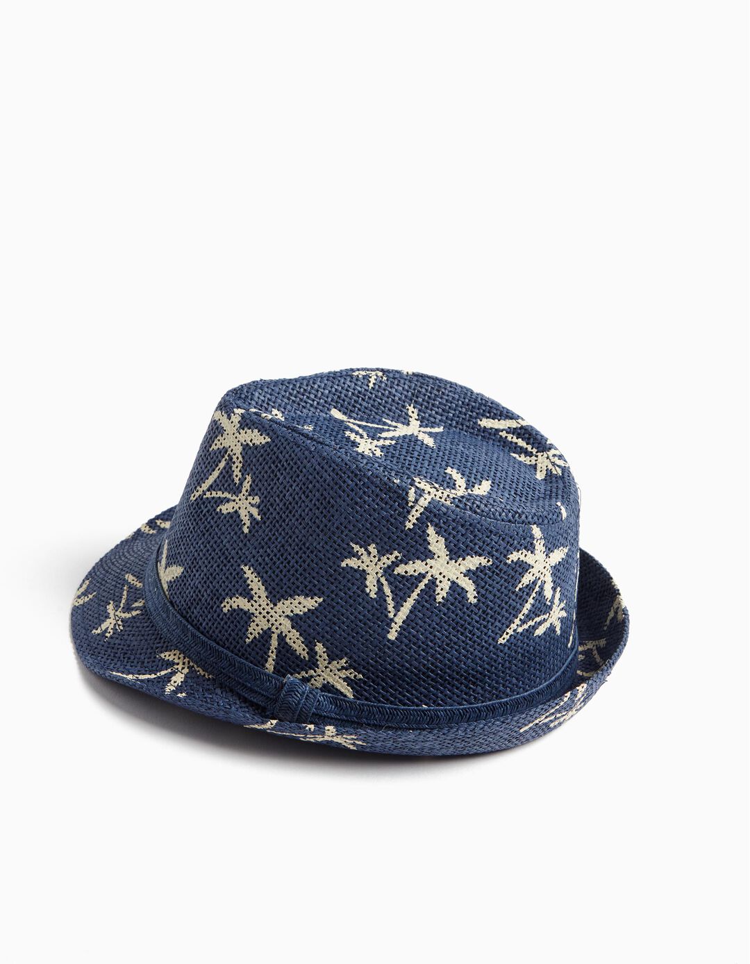 Palmtrees Hat, Baby Boys, Dark Blue