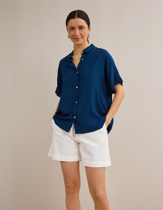 Comprar Online Camisa, Mulher, Azul Escuro