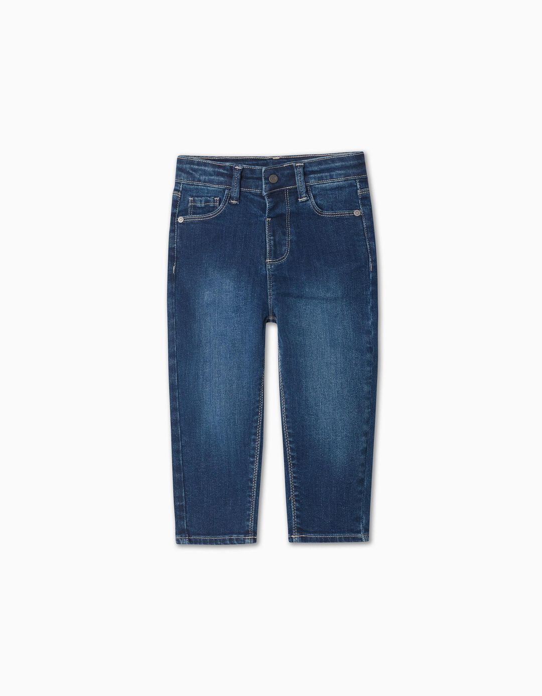 'Mom Fit' Jeans, Baby Girl, Blue