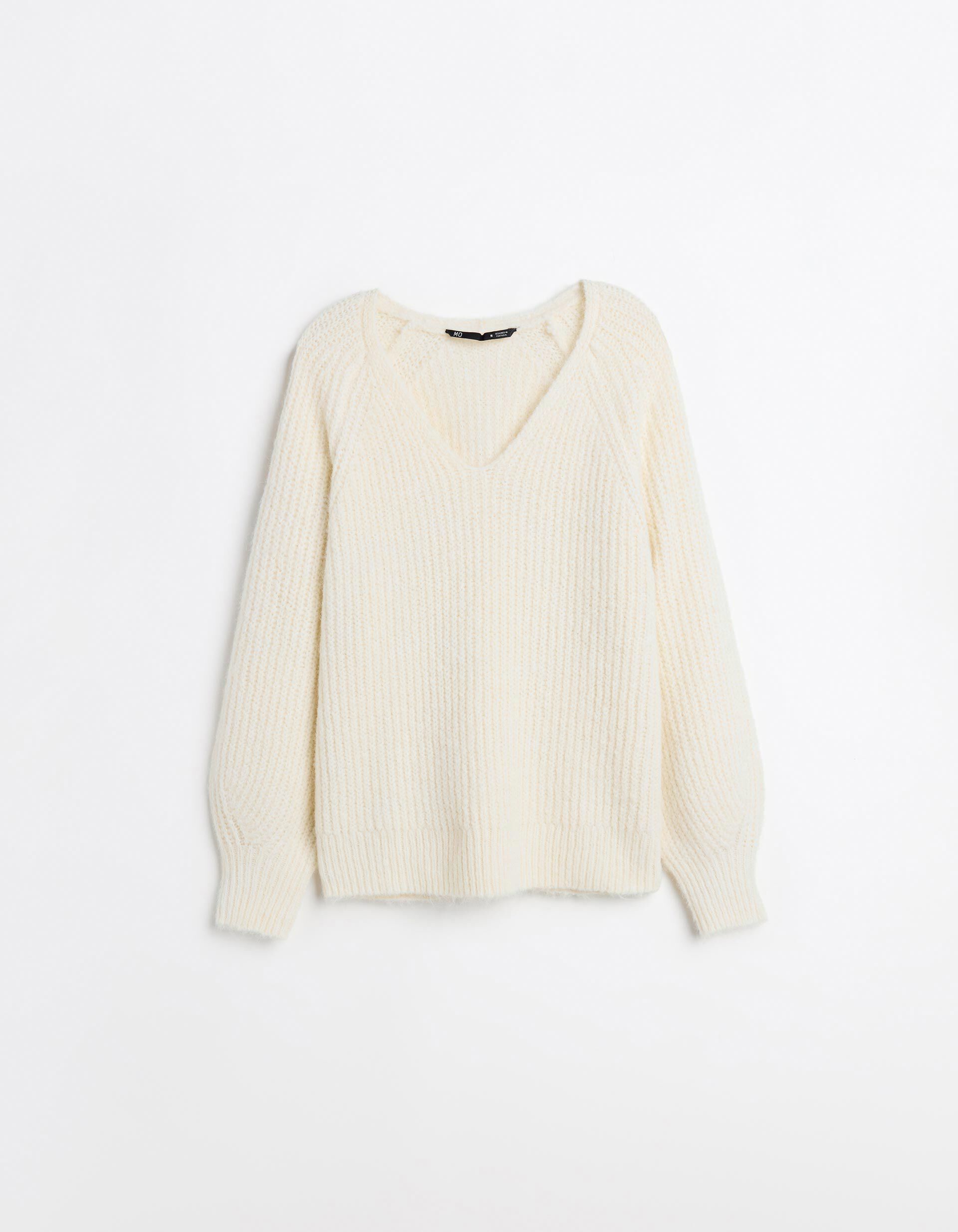 Comprar Online Camisola com L&atilde;, Mulher, Cru