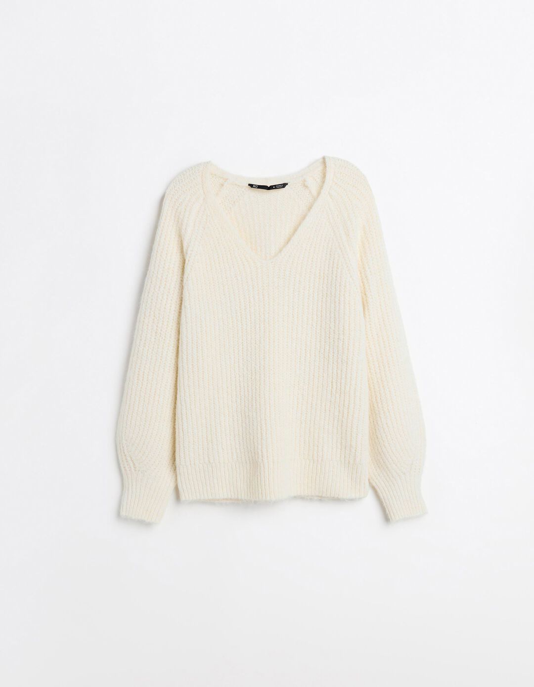 Camisola com L&atilde;, Mulher, Cru