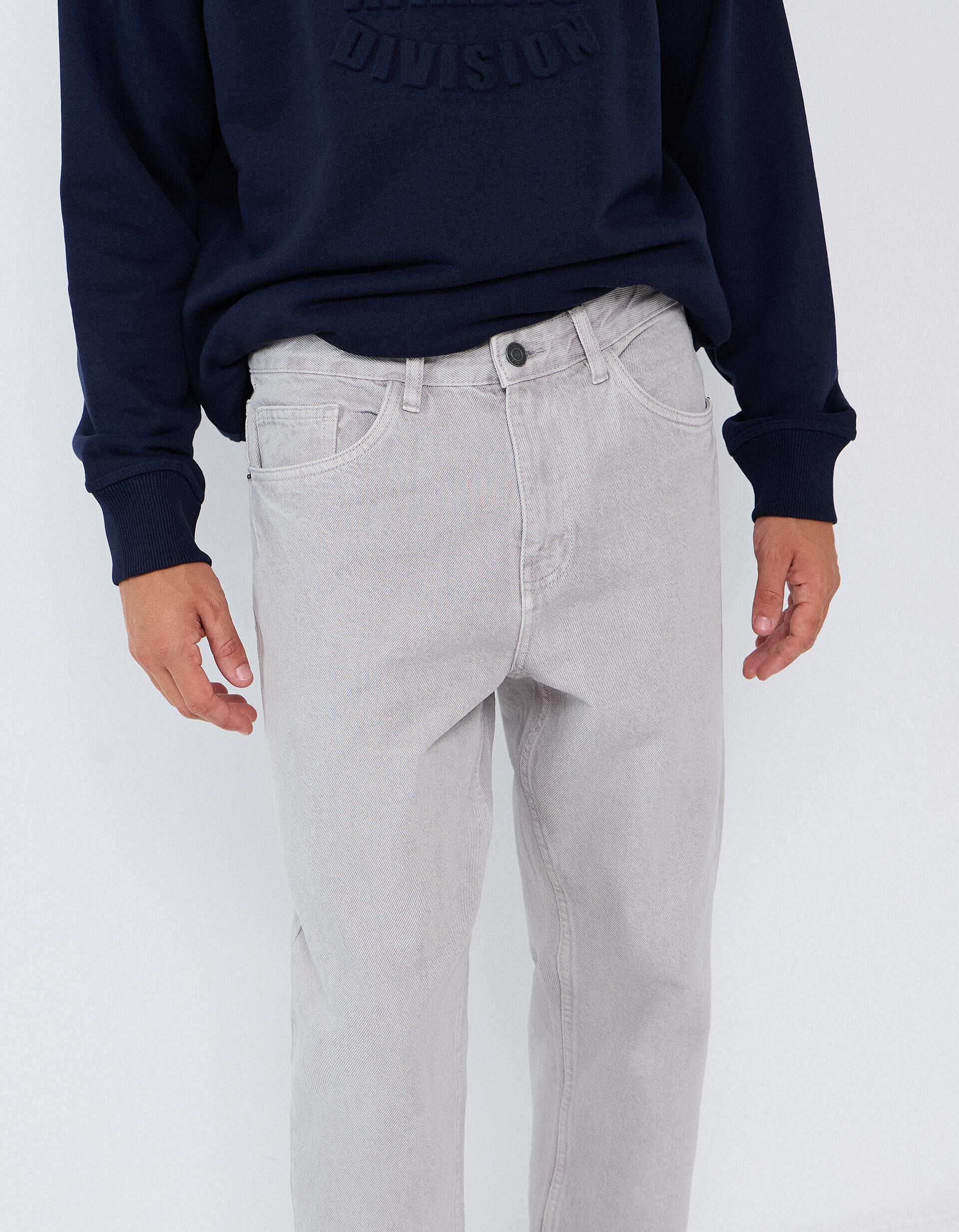 Comprar Online Cal&ccedil;as de Ganga Relaxed Fit, Homem, Cinzento 