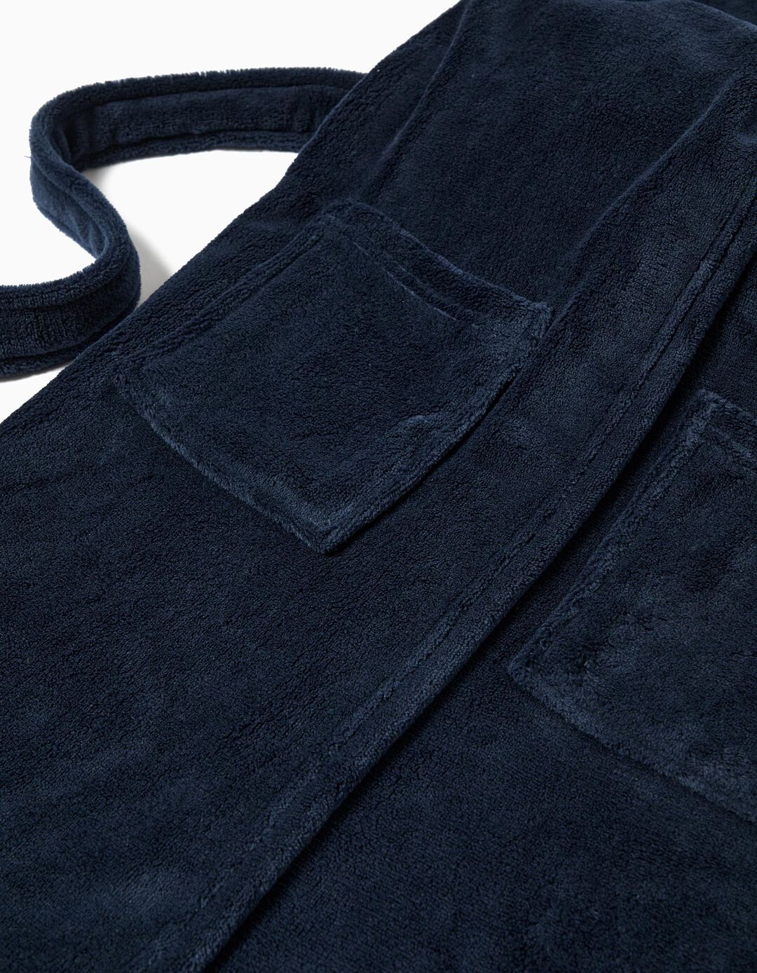 Robe com Capuz, Menino, Azul Escuro