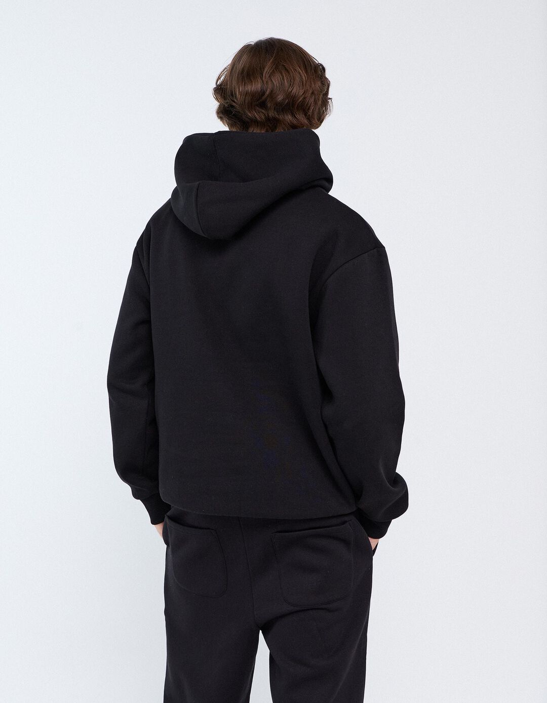 Camisola Com Capuz, Homem, Preto