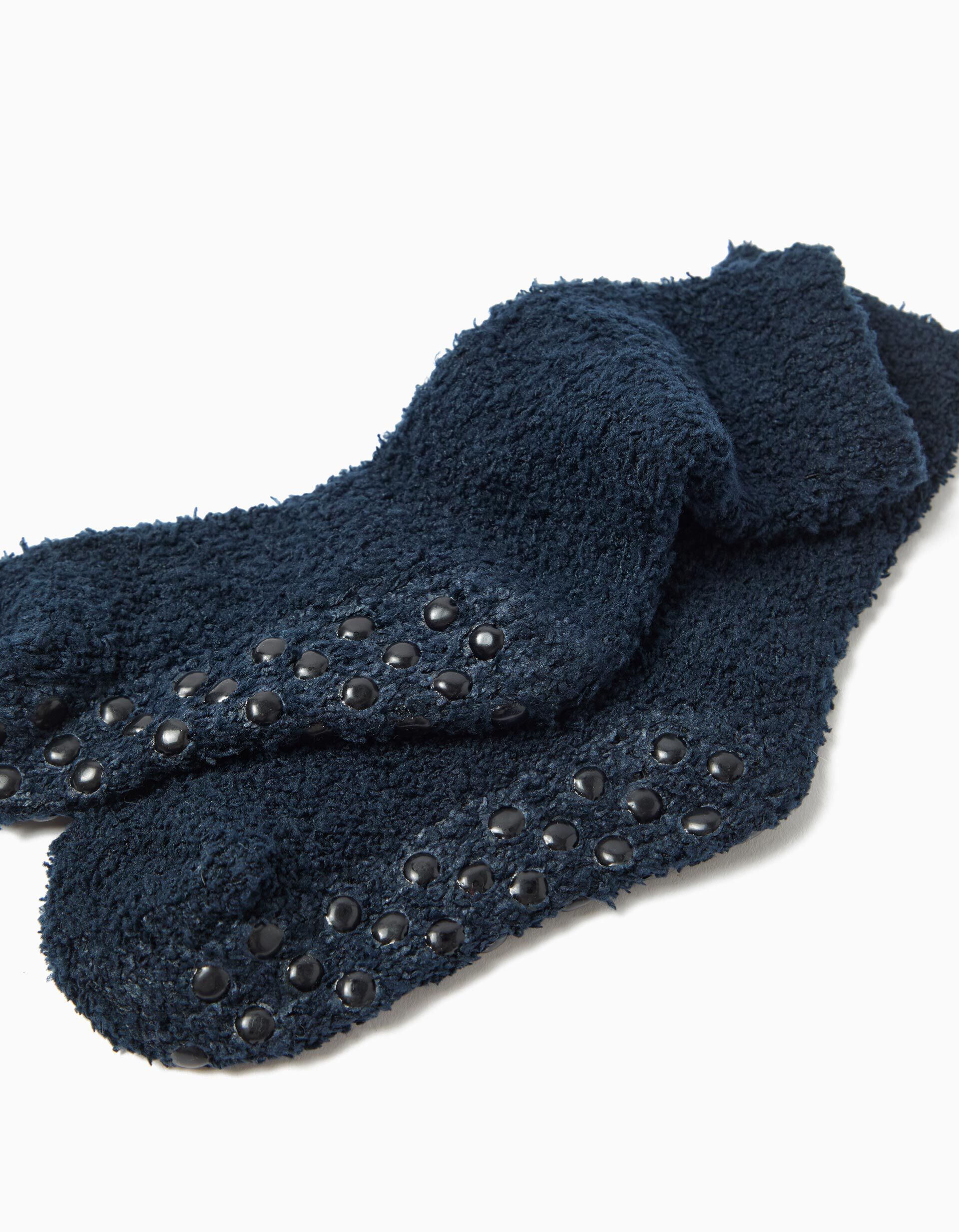 Comprar Online Meias Antiderrapantes, Menino, Azul Escuro 