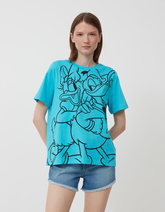 Disney' T-shirt, Women, Light Blue