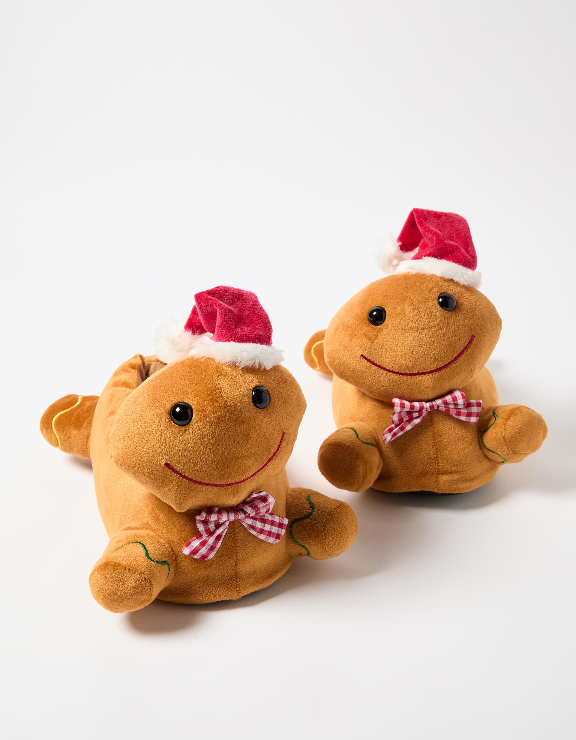 Comprar Online Pantufas de Natal, Mulher, Bege