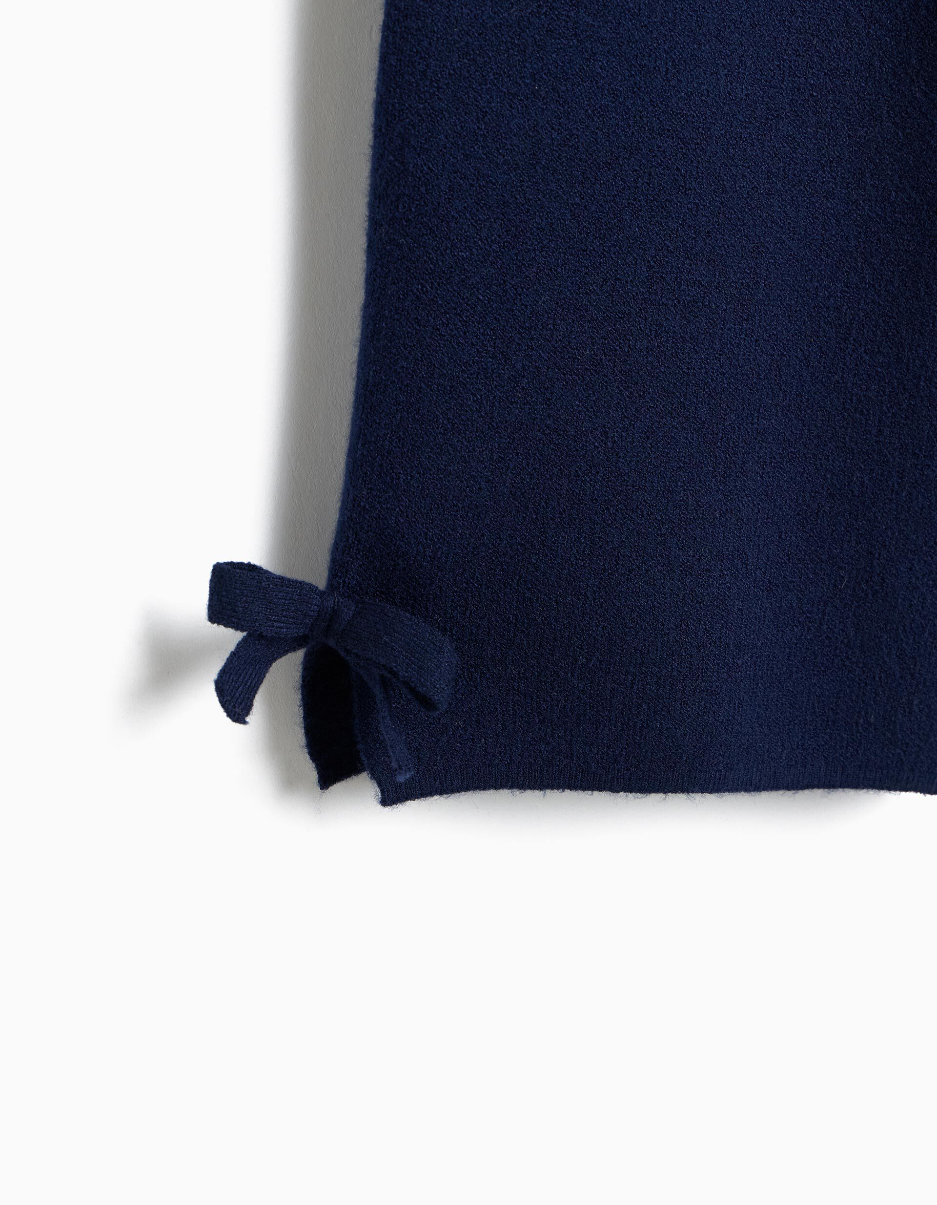 Comprar Online Cal&ccedil;as De Malha, Menina, Azul Escuro