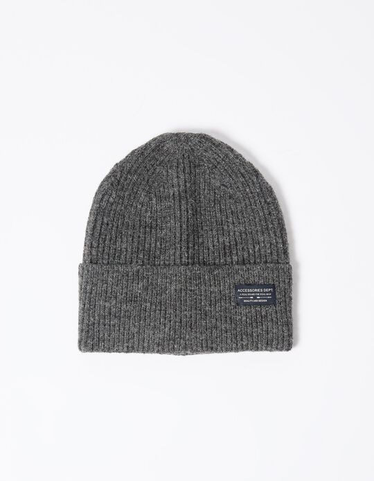 Comprar Online Gorro, Homem, Cinzento Escuro