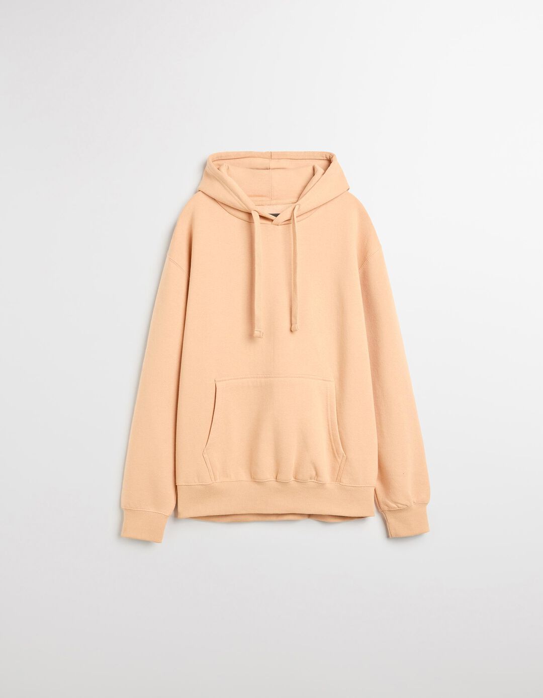 Sweatshirt com Capuz, Homem, Laranja Claro