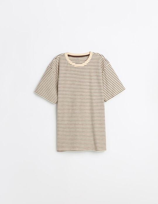 Comprar Online T-shirt Jersey, Homem, Castanho