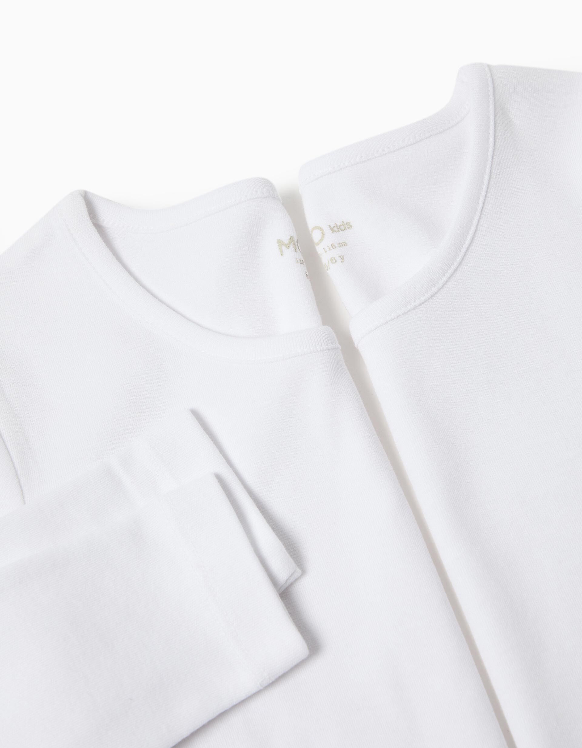 Comprar Online Pack 2 Camisolas Interiores, Menino, Branco