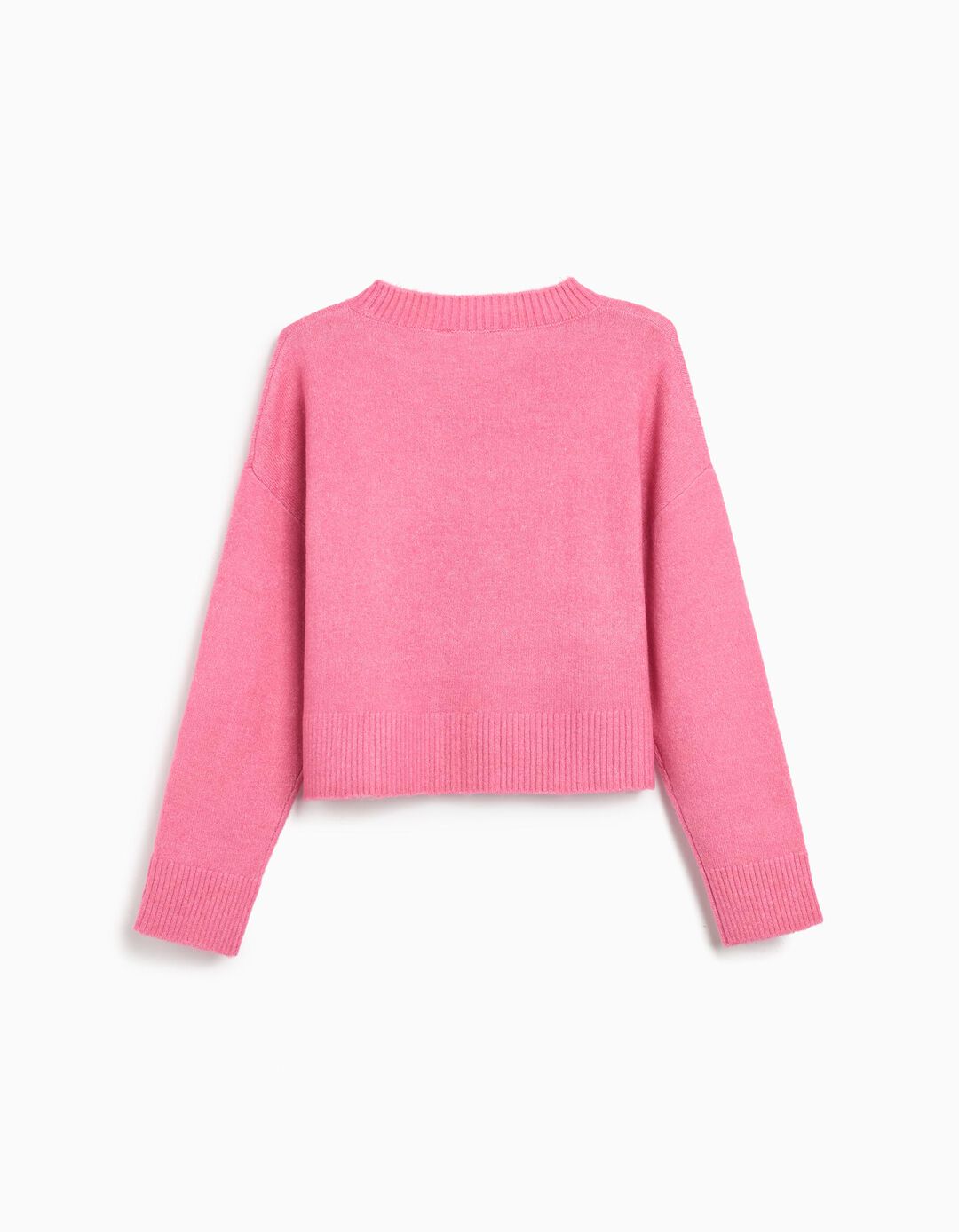 Camisola de Malha, Menina, Rosa