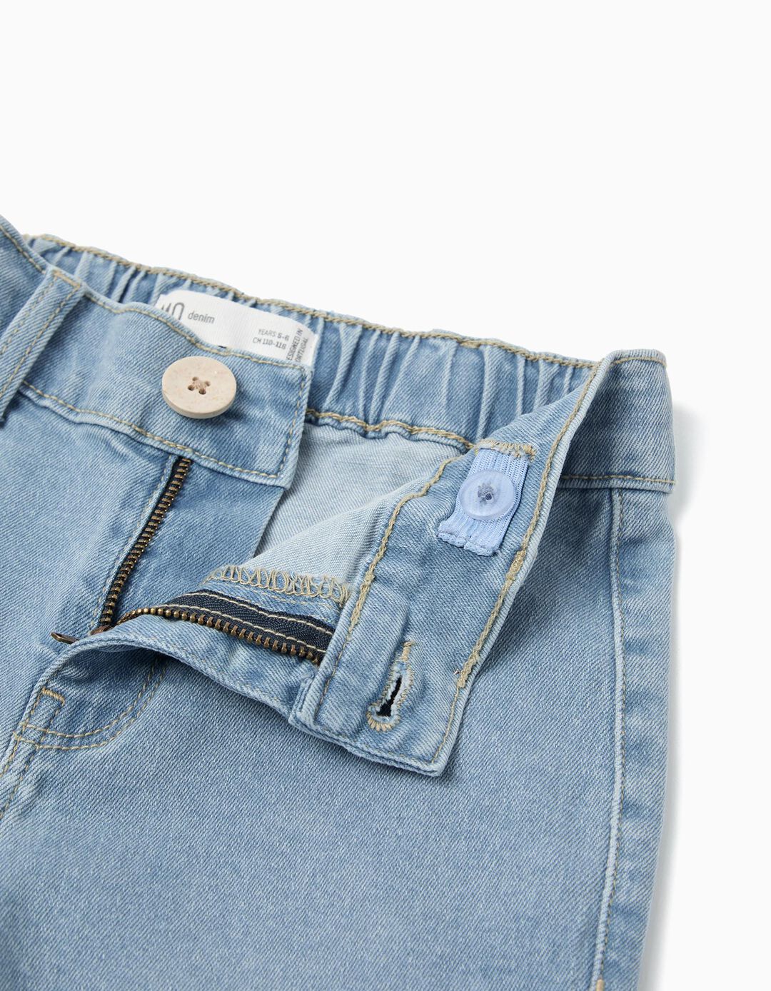 Cal&ccedil;as de Ganga 'Marine', Menina, Azul Claro