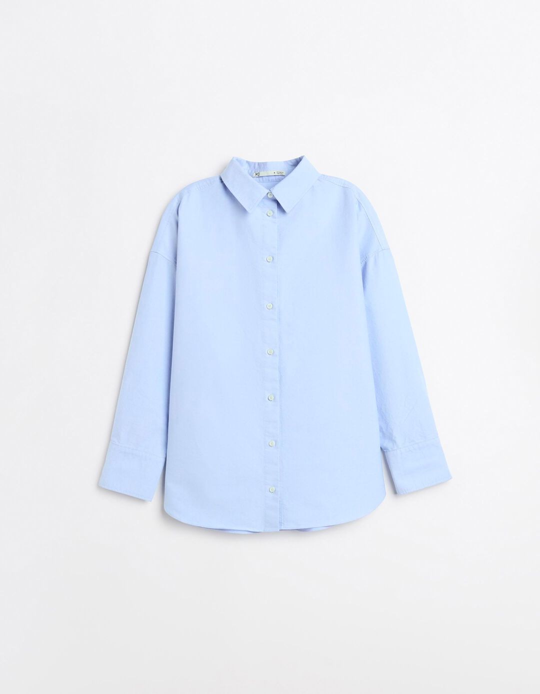 Camisa Oxford, Mulher, Azul