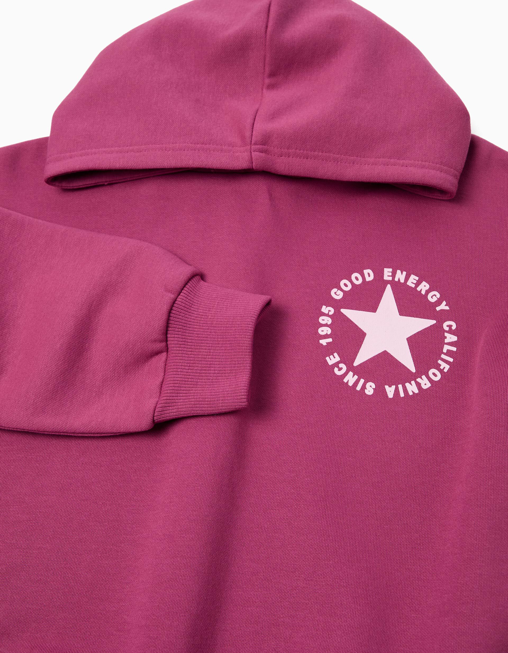 Comprar Online Sweatshirt de Felpa Capuz, Menina, Rosa Escuro