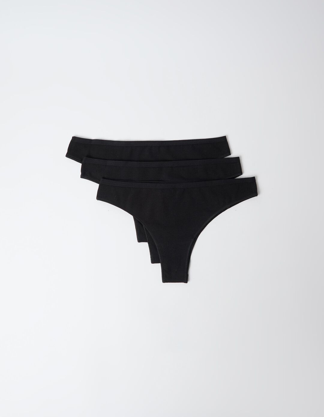 Pack 3 Cuecas, Mulher, Preto