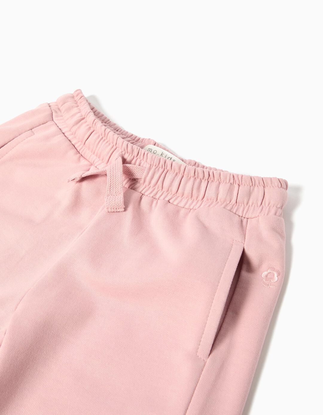 Joggers de Felpa, Menina, Rosa Claro