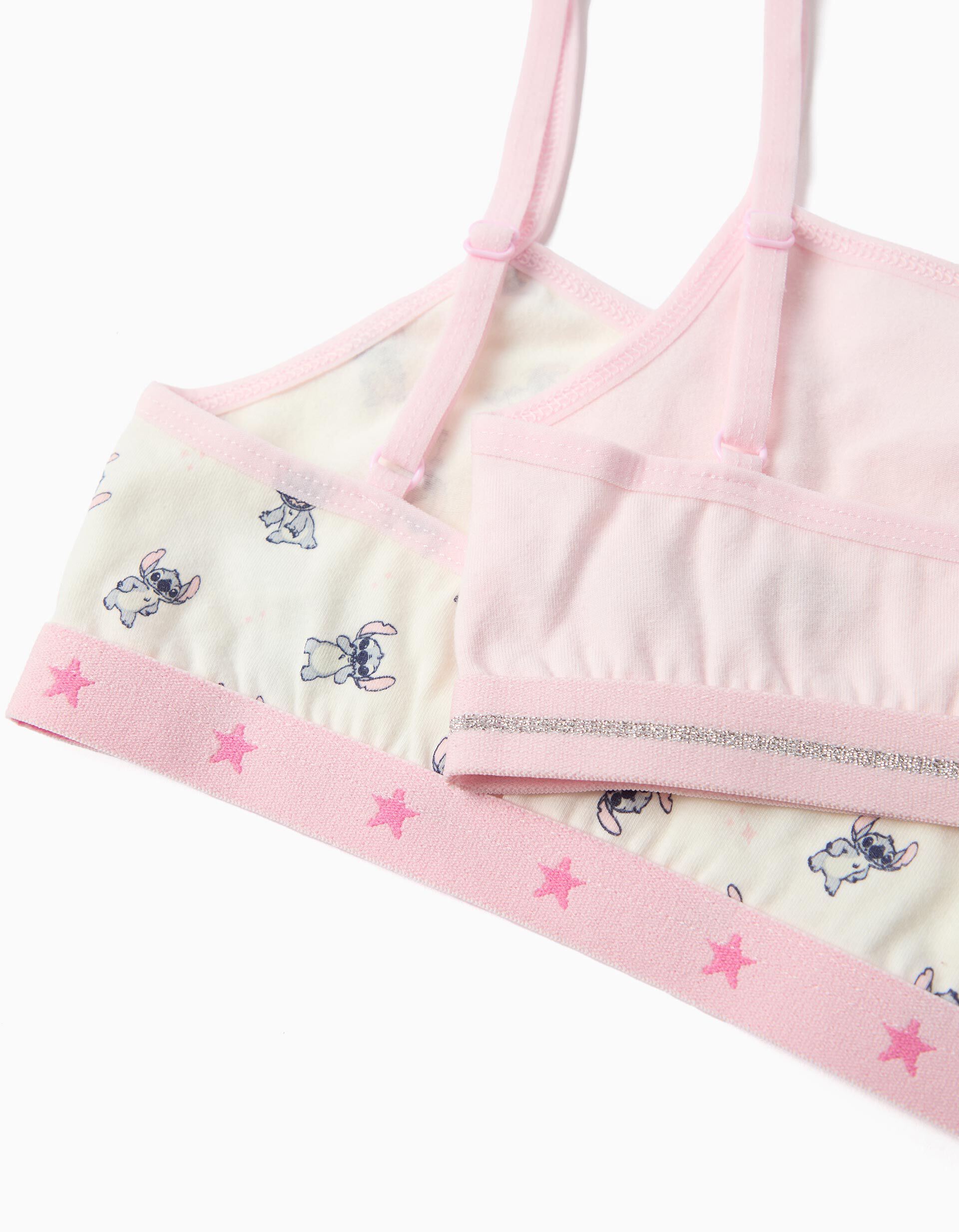 Comprar Online Pack 2 Tops 'Stitch' &copy;Disney, Menina, Rosa Claro