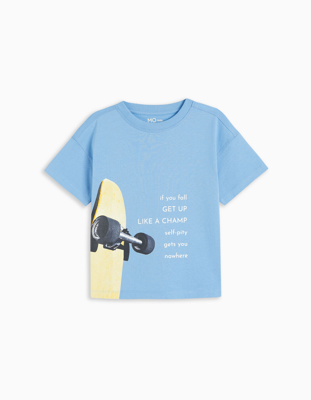 Print T-shirt, Boys, Light Blue
