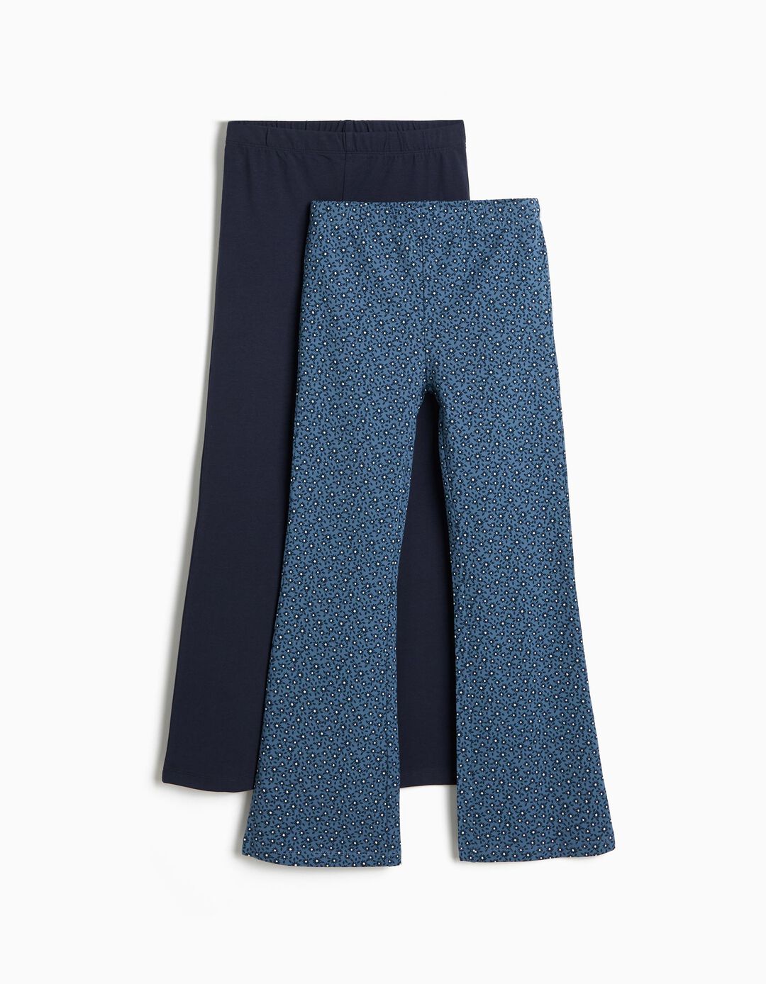 Pack 2 Leggings, Menina, Azul Escuro