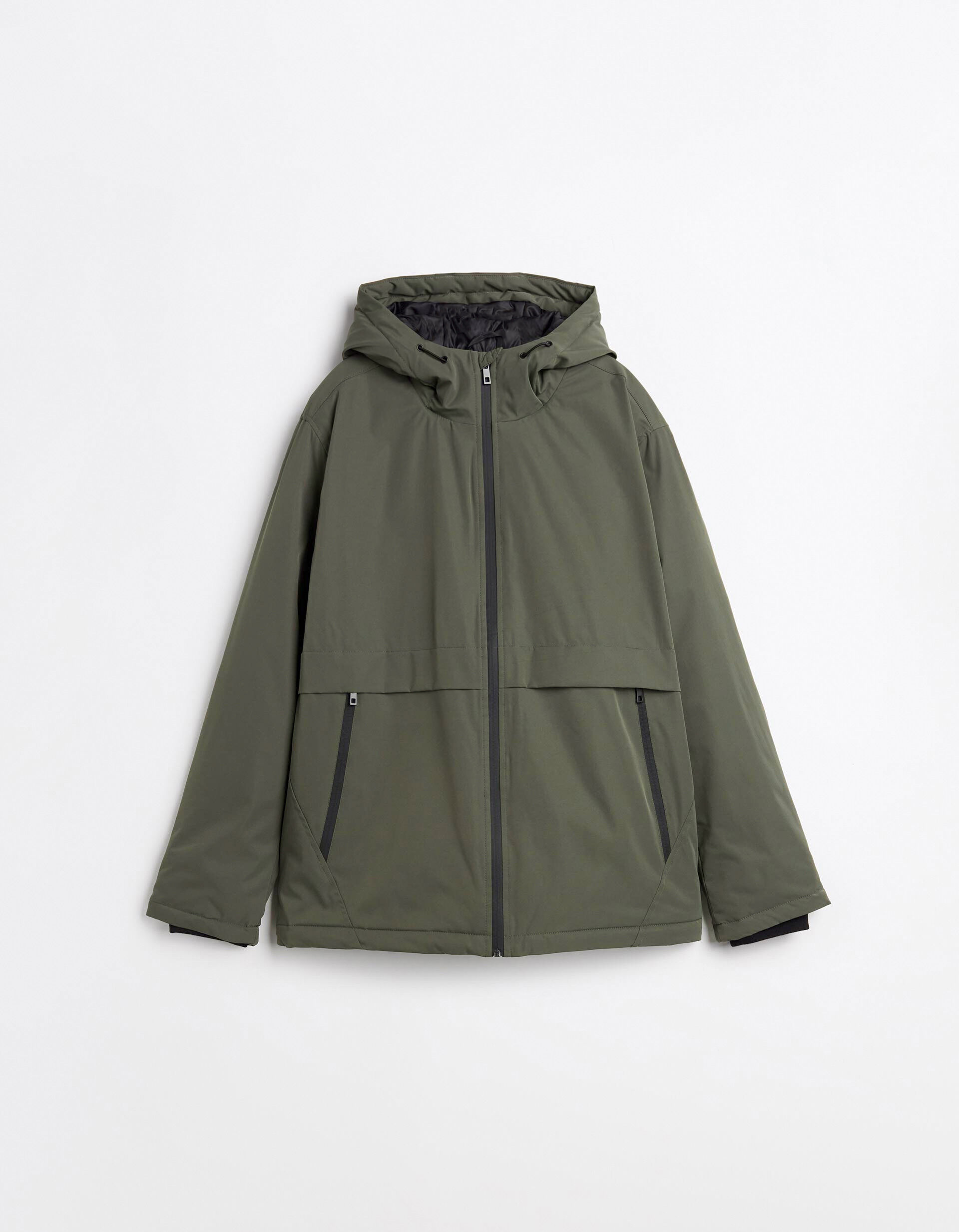 Comprar Online Parka com Capuz, Homem, Verde Escuro