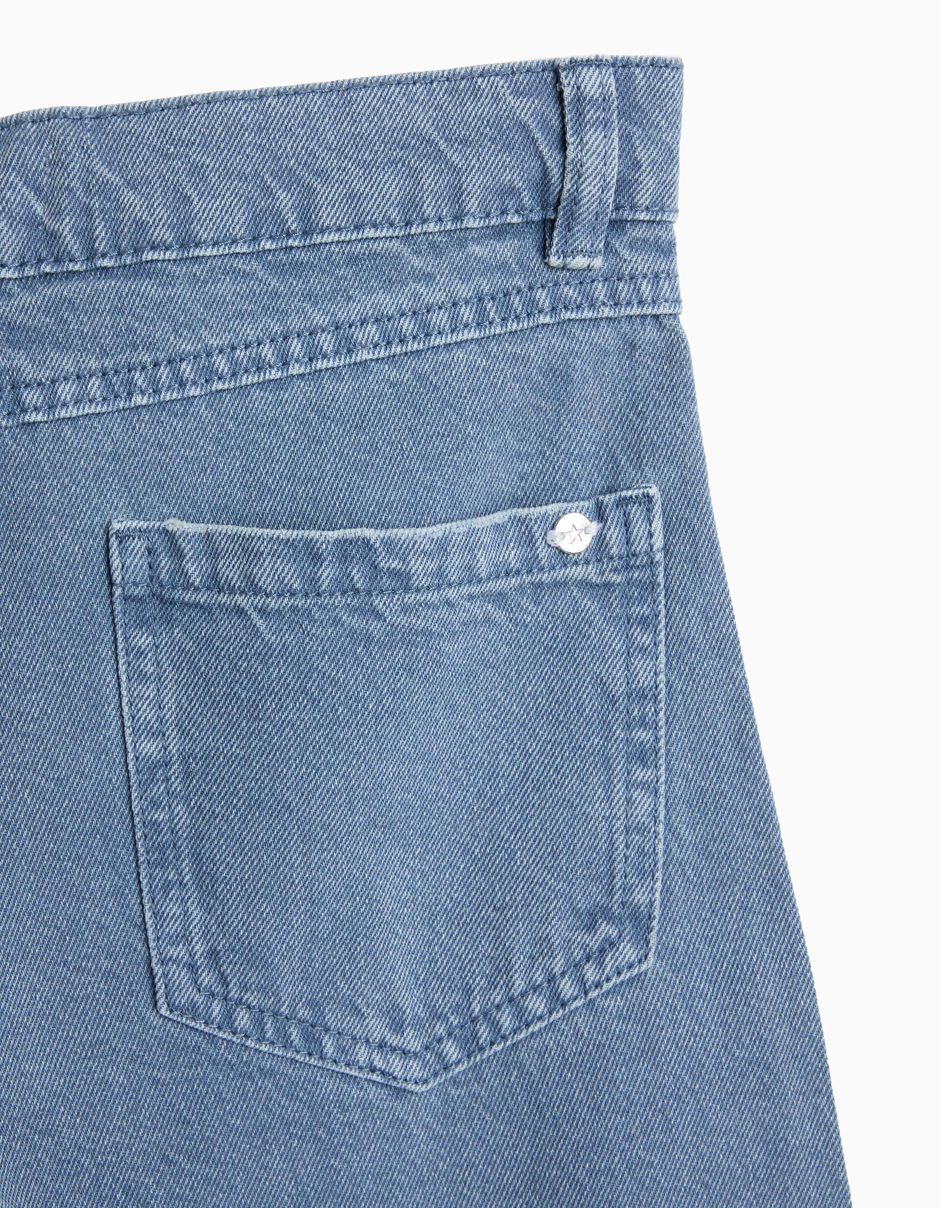 Comprar Online Cal&ccedil;as Wide Leg, Menina, Azul Escuro