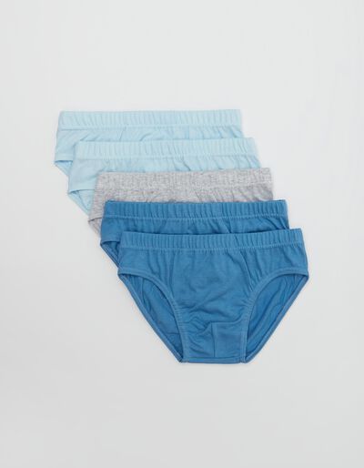 7 Pairs 100% Cotton Briefs for Boys