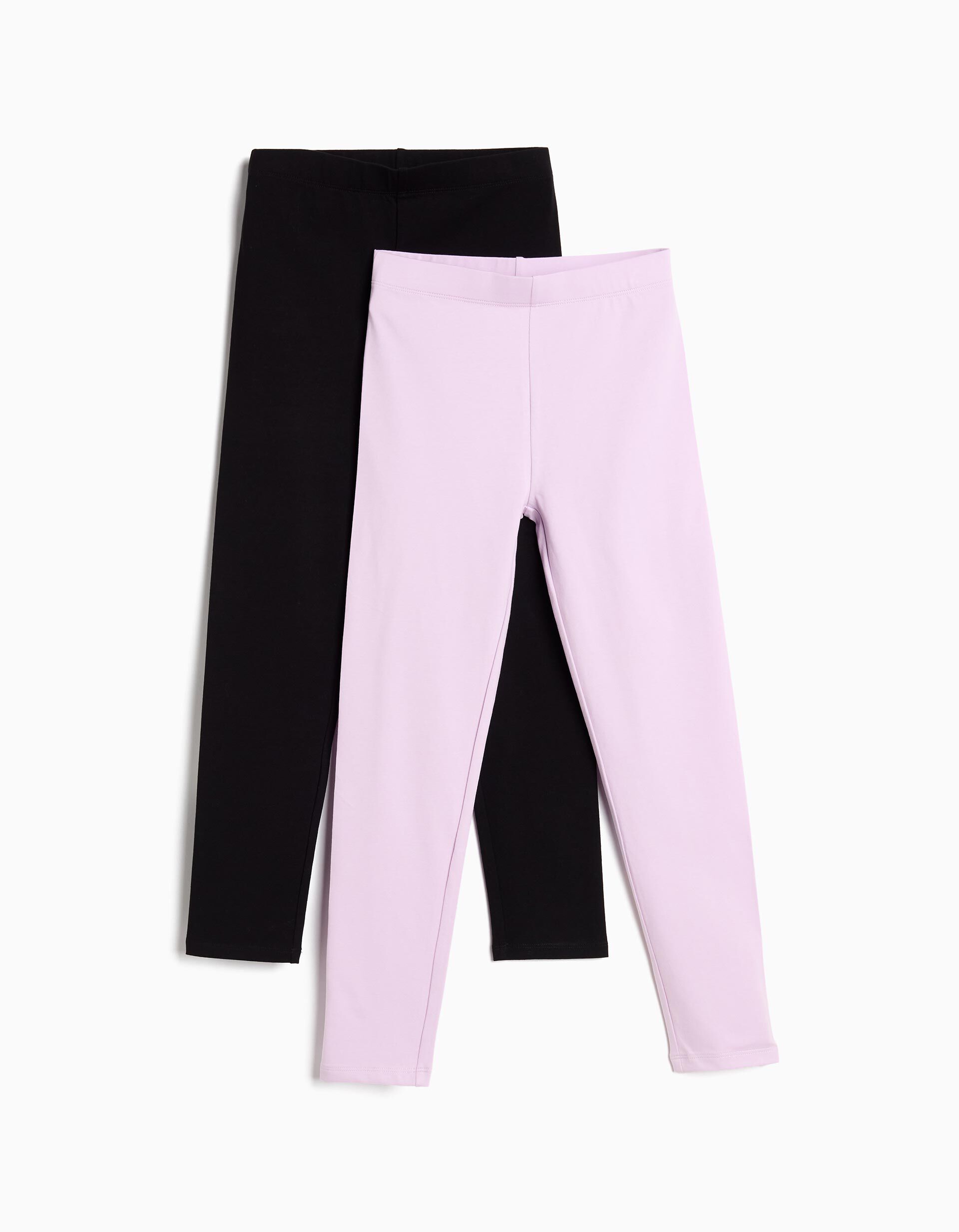 Comprar Online Pack 2 Leggings, Menina, Roxo Claro