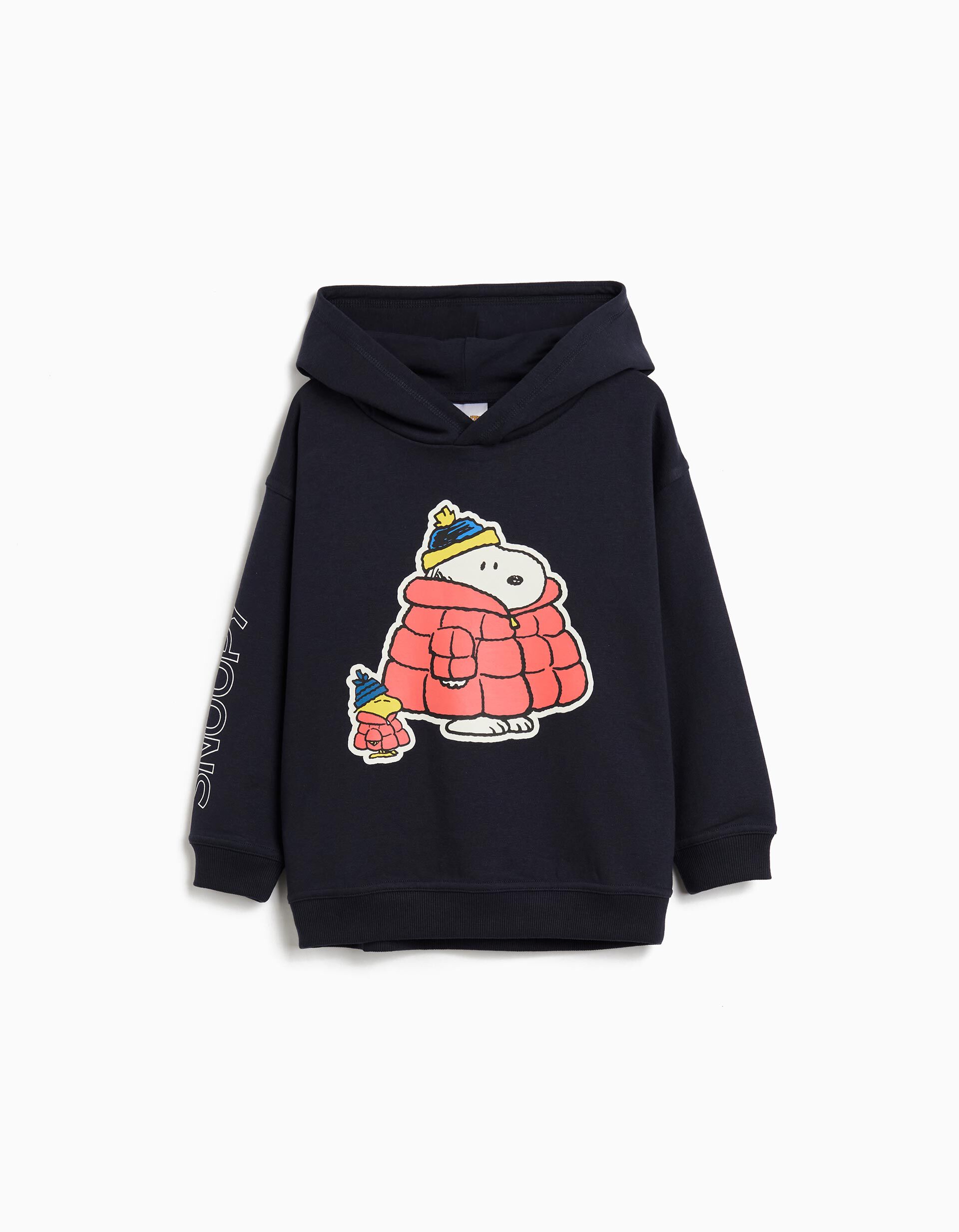 Comprar Online Sweatshirt Capuz 'Snoopy', Menino, Azul Escuro