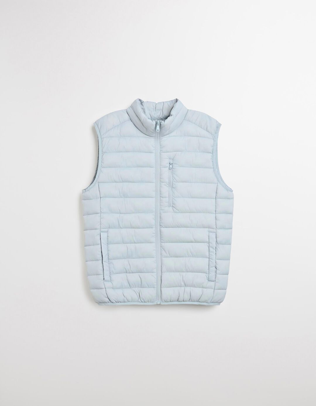 Colete Acolchoado, Homem, Azul Claro