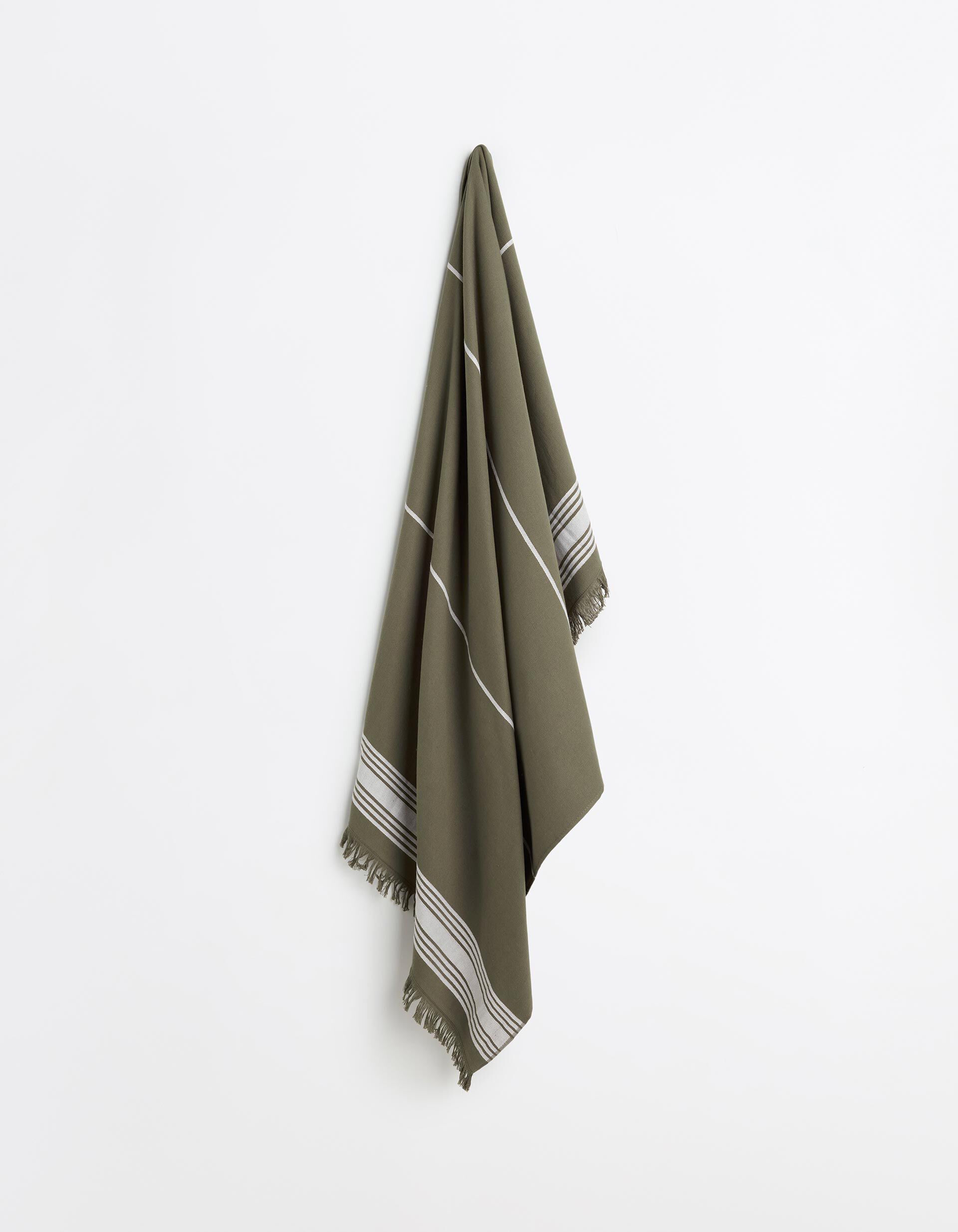 Comprar Online Toalha de Praia, Homem, Verde Escuro